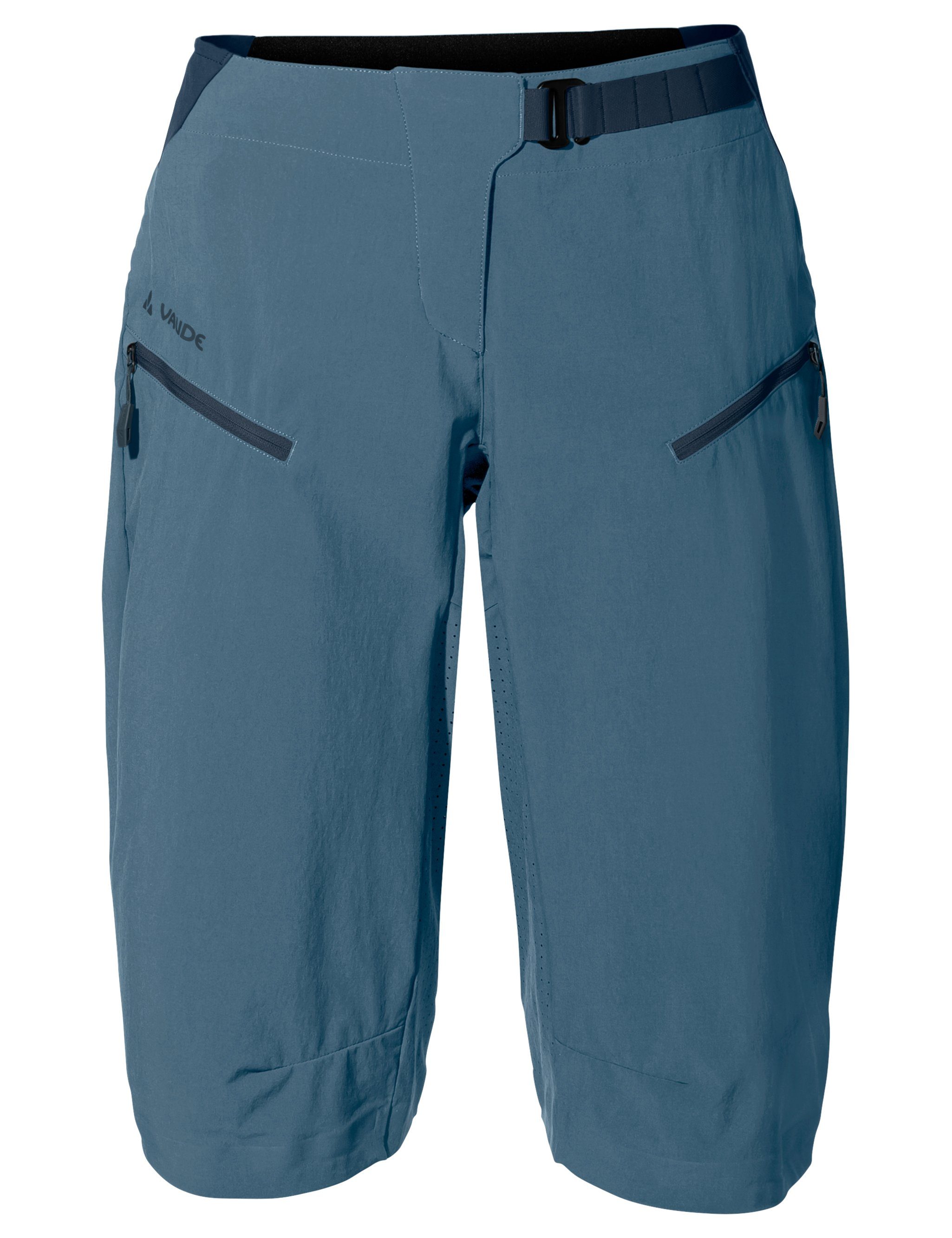 Funktionshose Women's Knopf Grüner gray Shorts (1-tlg) blue PRO VAUDE Moab