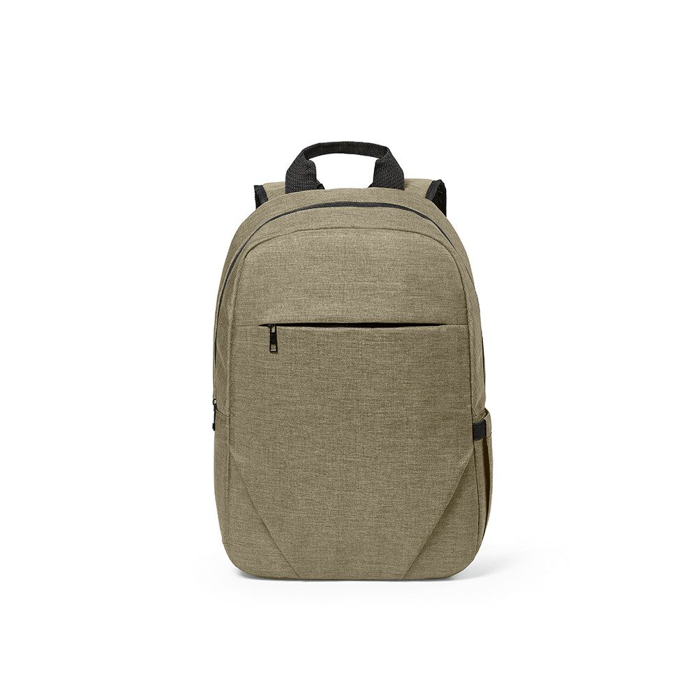 CABBEL Rucksack Rucksack 18L Laptop 17 Zoll rPET Trolley nachhaltig öko leicht 31cm (Rucksack, 1-tlg., Einzelartikel), Kamel, recyceltes Polyester, gepolstert, ergonomisch, 91,2%