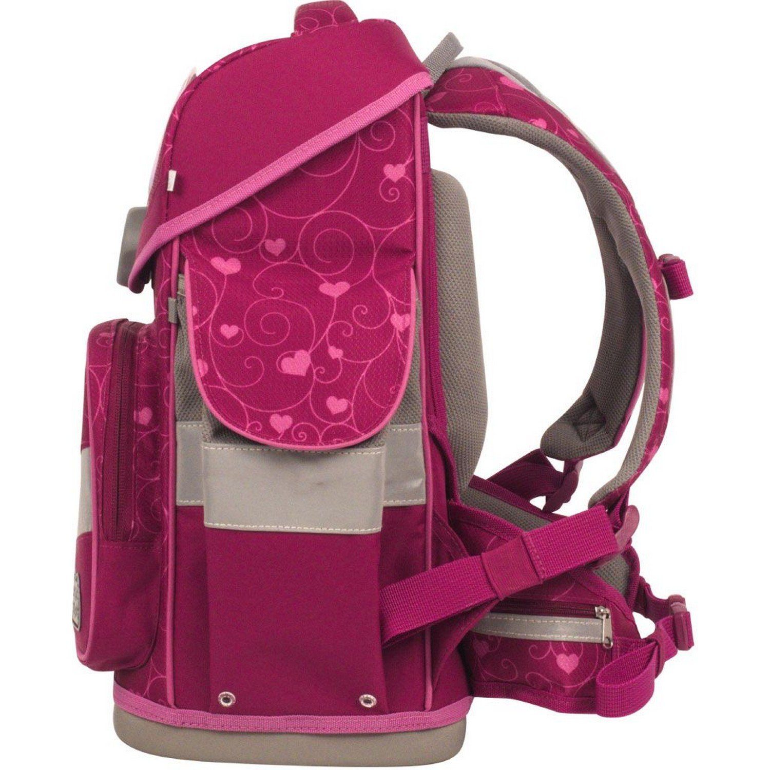 SCHOOL-MOOD® Schulranzen Schulranzenset 7-tlg. Timeless Air+ Hannah Hase