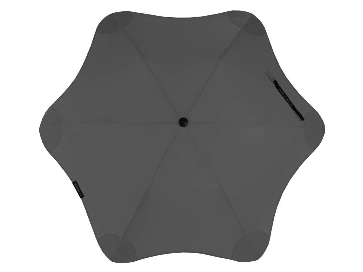 Taschenschirm, Regenschirm, dunkelgrau für 96cm unterwegs, Durchmesser Auto und Blunt Metro, Taschenregenschirm