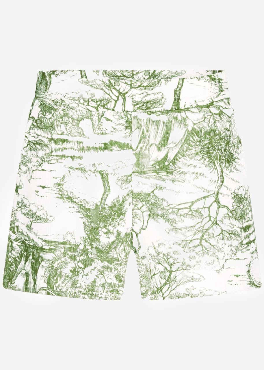 SASSYCLASSY Shorts Musselin Sommer Hose Damen günstig online kaufen