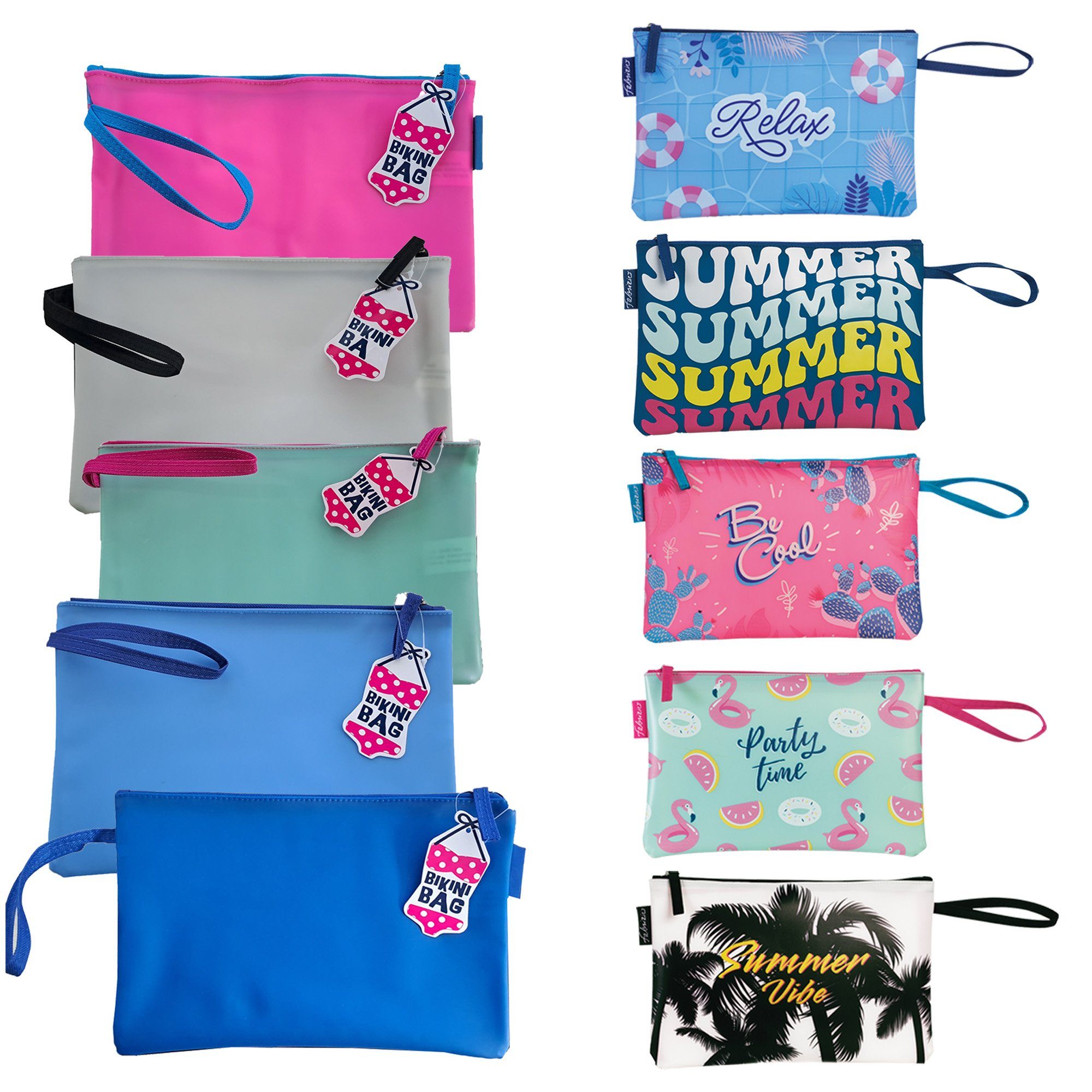 Haus und Deko Badeanzug Bikini Wetbag Badetasche wasserdichte Nasstasche für Urlaub Strand (1-St) – Bild 5 von 5