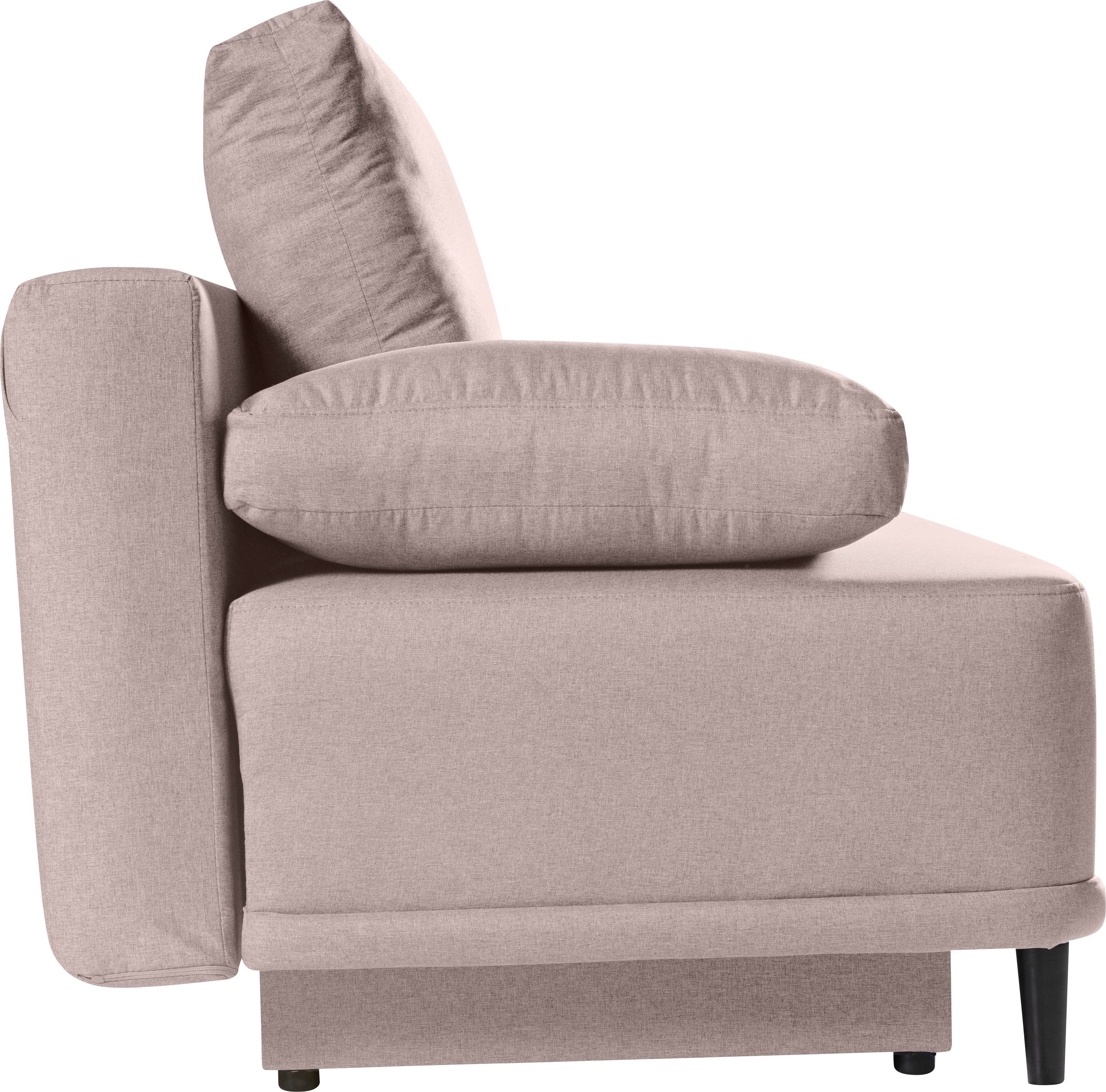 beige Federkern Bettkasten | & WERK2 Schlafsofa beige 2-Sitzer Schlafcouch | Sofa Street, beige und mit