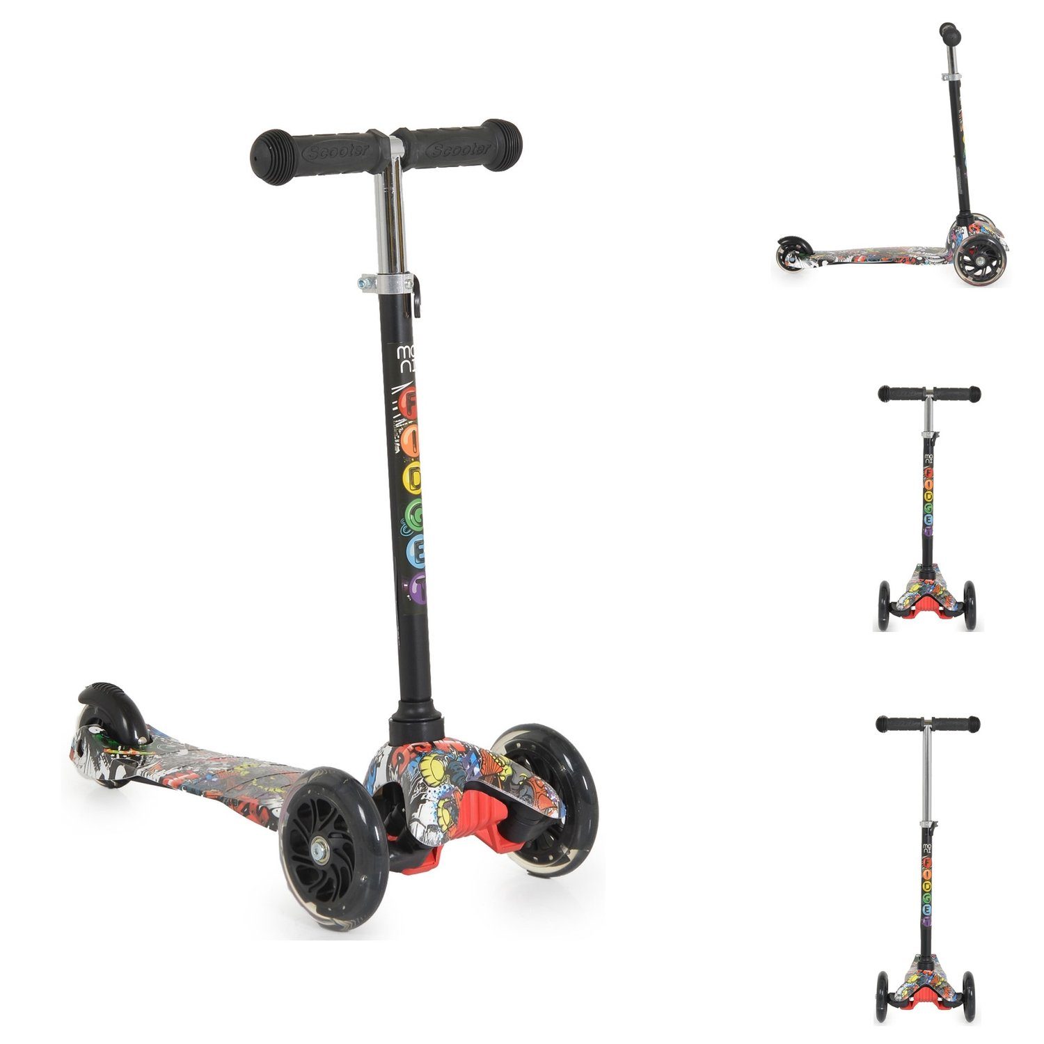 Cityroller Kinderroller Fidget 3 Räder