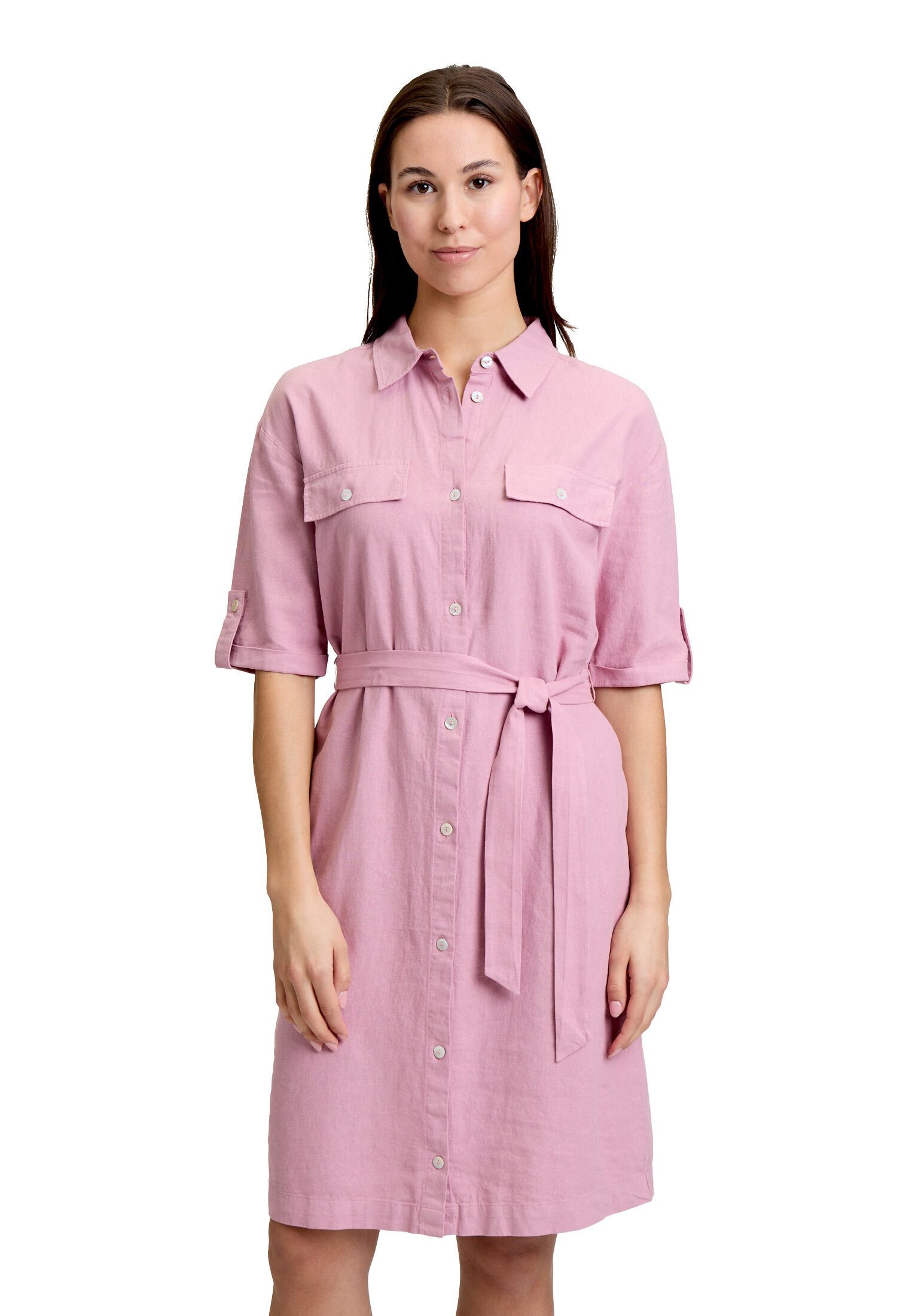 Cartoon Sommerkleid Damen mit Gürtel Material