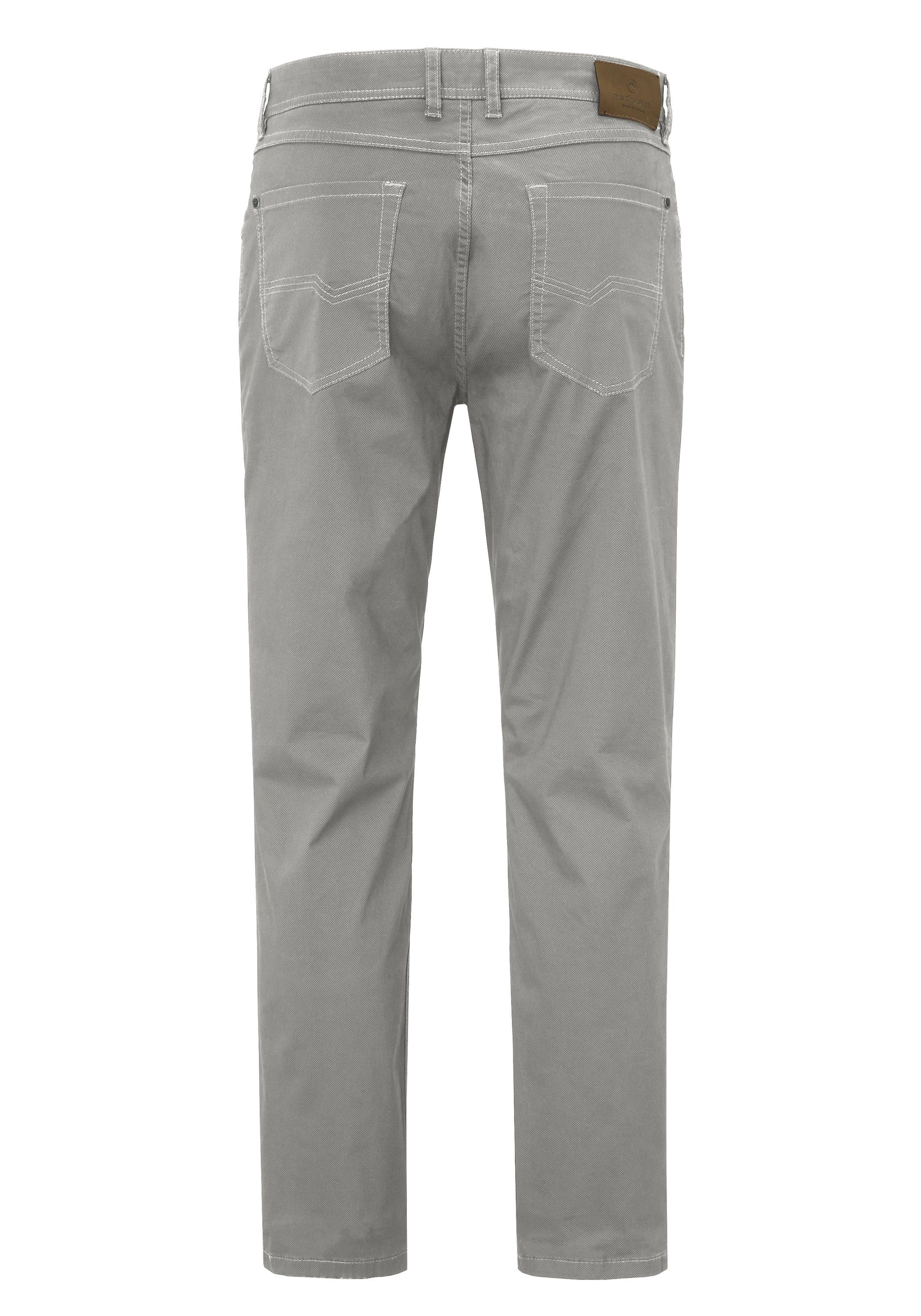 Redpoint Stoffhose MILTON super stretch Hose 5 Pocket grey