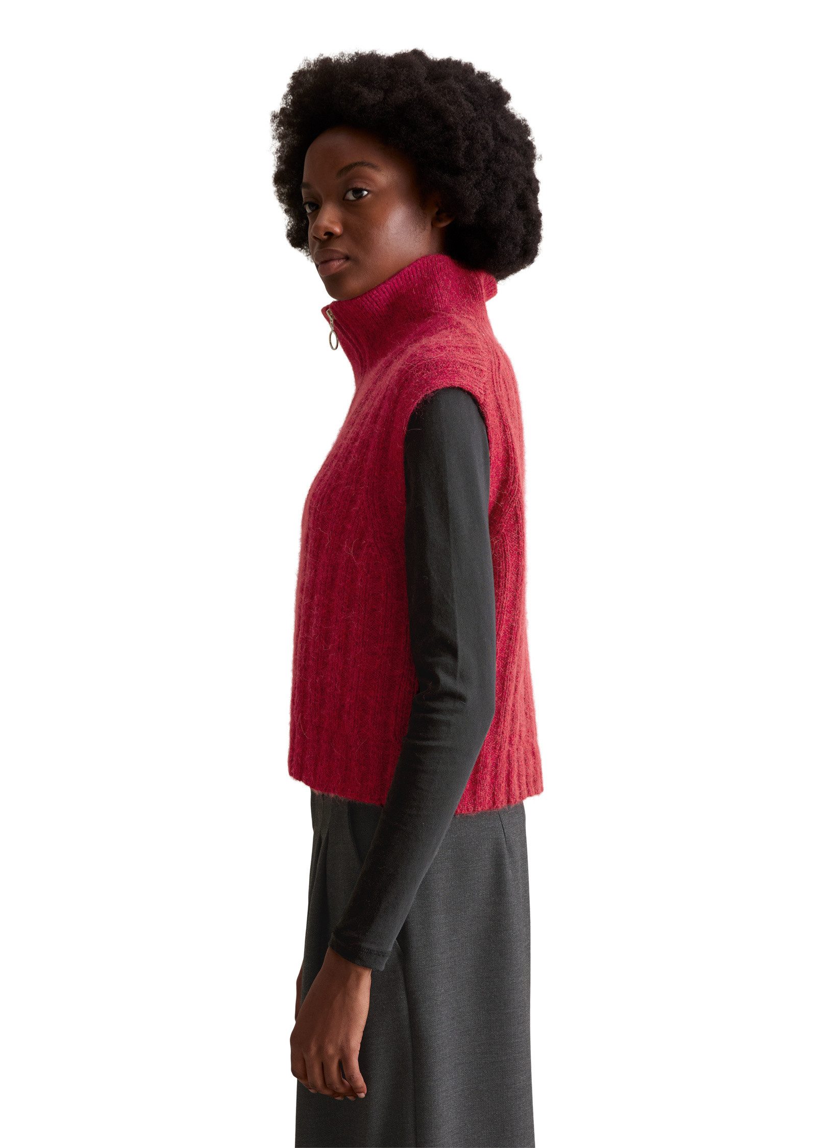 Marc O'Polo DENIM Strickpullover aus edlem Wolle-Alpakawolle-Mix