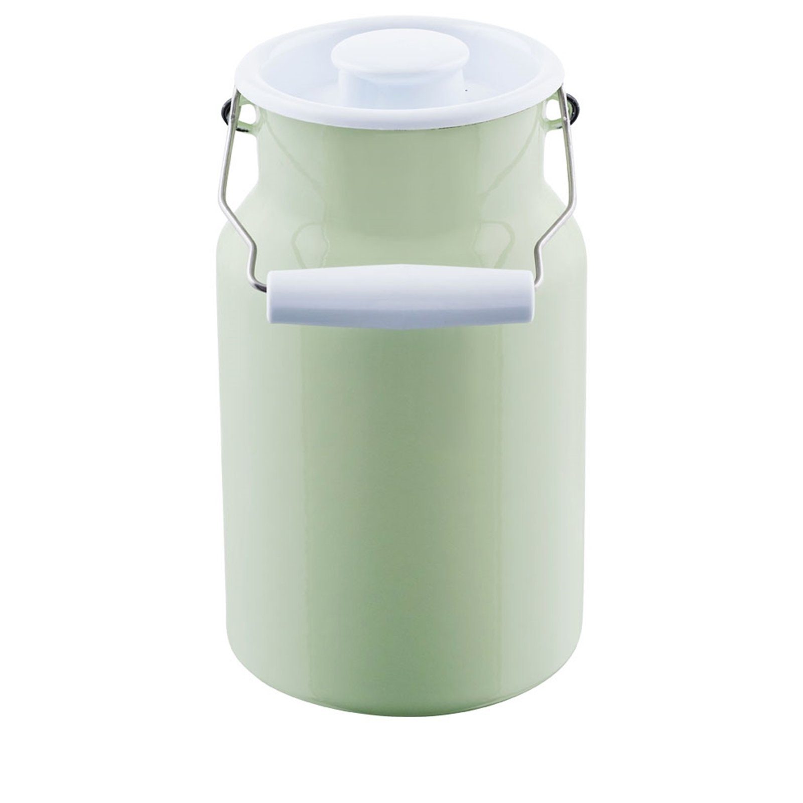 Riess Milchkanne Milchkanne mit Deckel 2 Liter Classic Color, 2 l, Schnitt-  und kratzfest, Bakterienhemmend und aromaneutral, Leicht zu reinigen