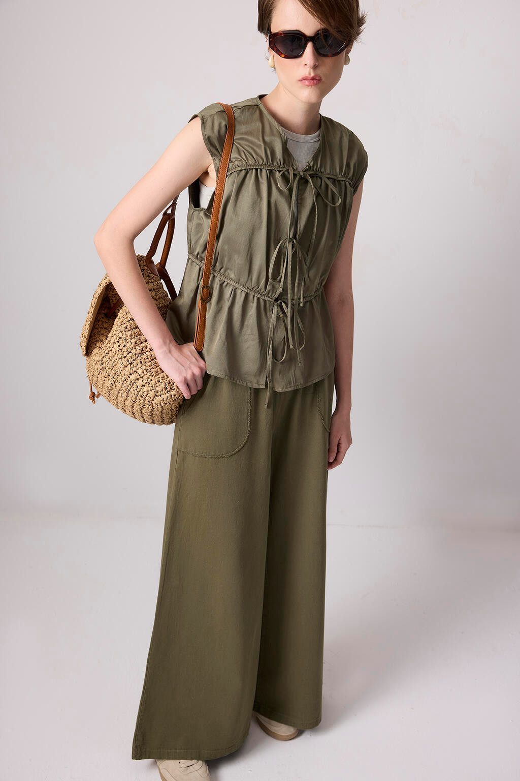 touche prive Reitweste Geraffte Weste