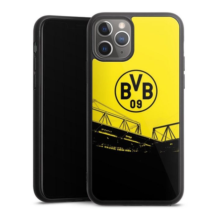 DeinDesign Handyhülle Borussia Dortmund BVB Fanartikel Stadion Schwarz-Gelb - BVB Apple iPhone 11 Pro Gallery Case Glas Hülle
