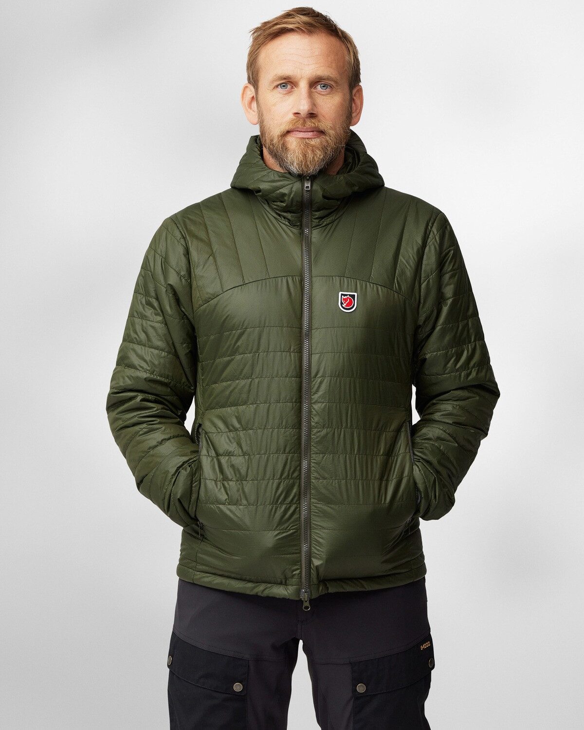 Fjällräven Steppjacke Jacke Expedition X-Lätt Hoodie günstig online kaufen
