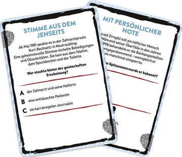 groh Verlag Spiel, Crime Quiz - Weiß-blaue Mords-Geschichten und Verbrechen