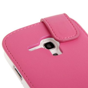 König Design Handyhülle Samsung Galaxy S3 Mini, Samsung Galaxy S3 Mini Handyhülle Backcover Rosa