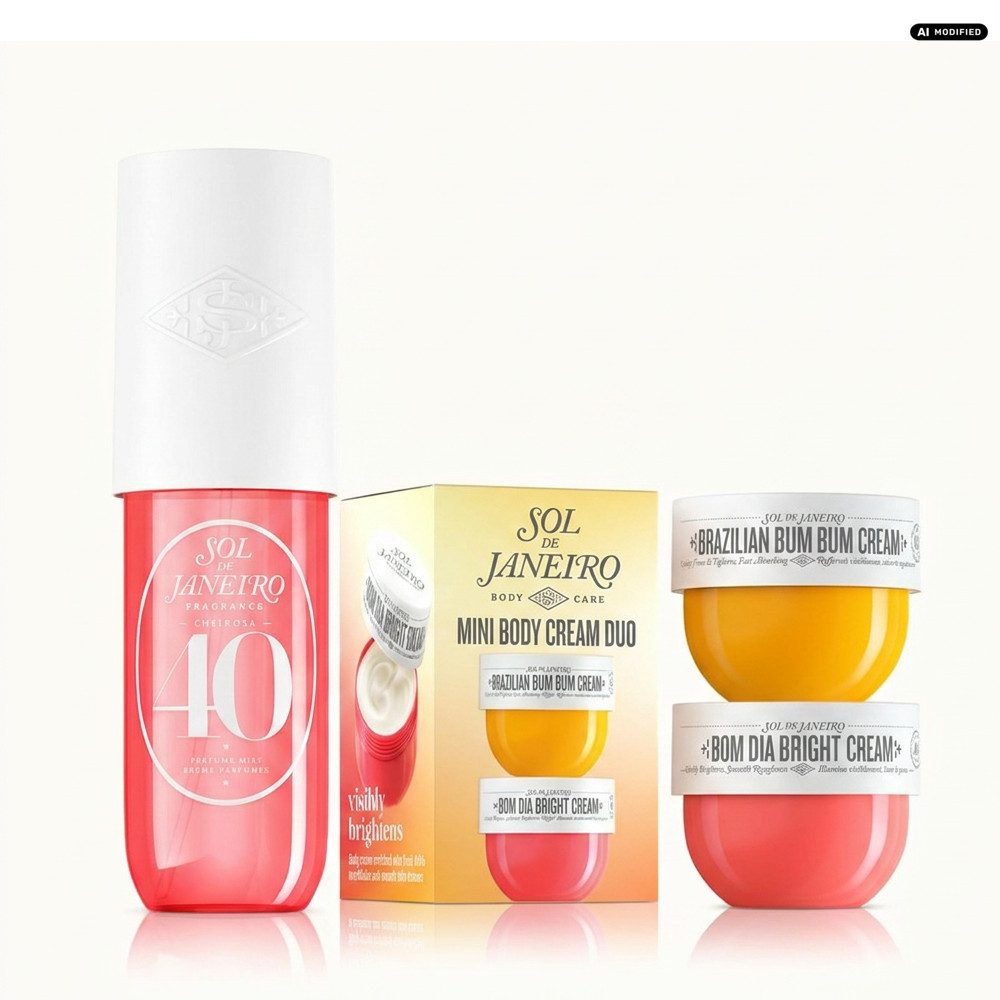 Sol de Janeiro Körperspray Sol de Janeiro Cheirosa 40 Body Spray und Mini Body Cream Duo Set, Duft und Pflege in einem abgestimmten Set