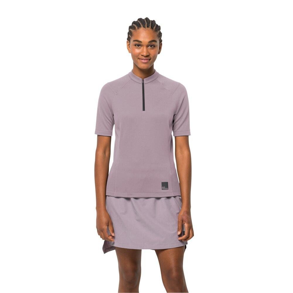 Jack Wolfskin Funktionsshirt Jack Wolfskin Bike Commute Hz T W Synthetic Fiber T-Shirt Shortsleeve