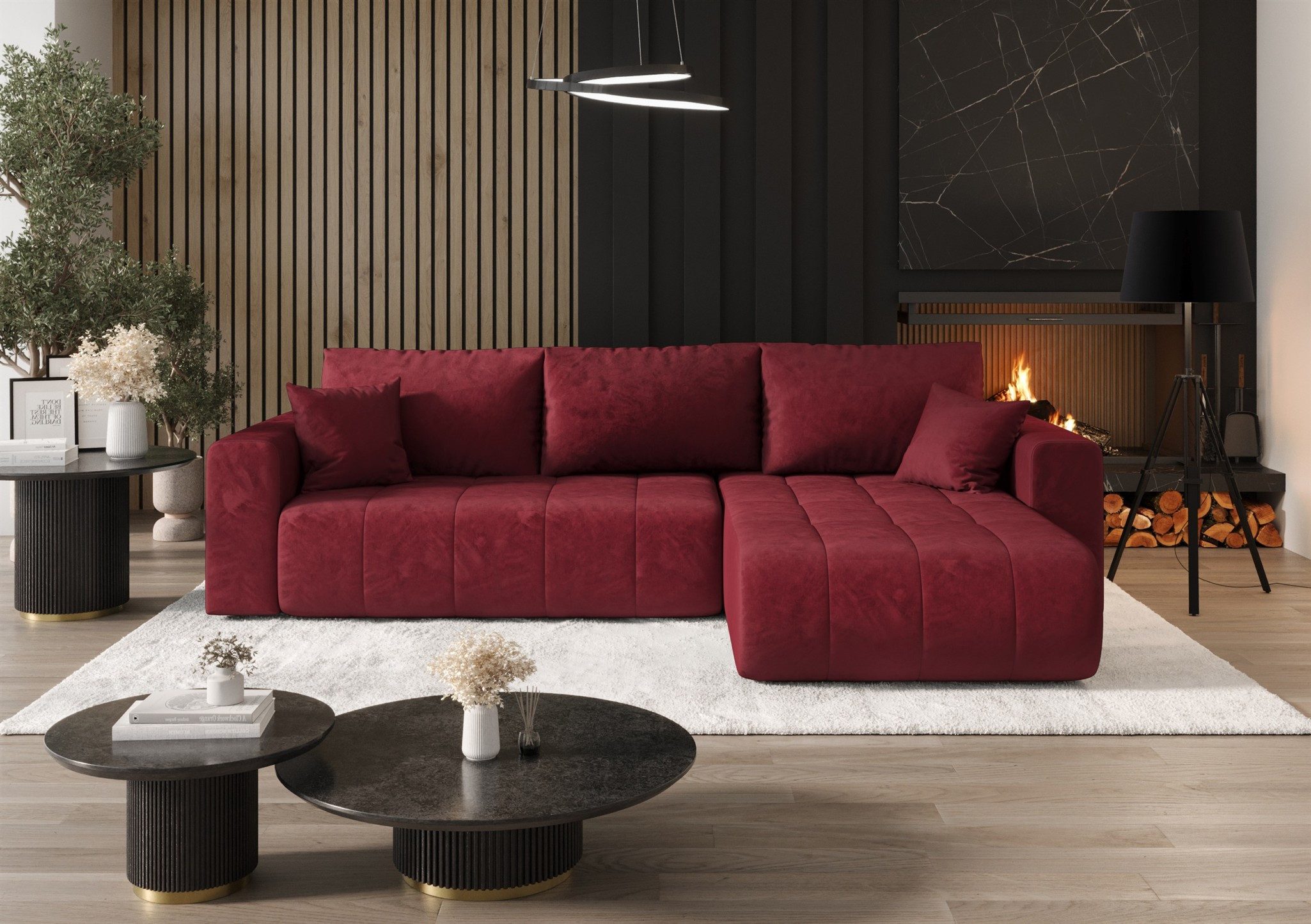 Fun Möbel Ecksofa Sofa Schlafsofa CAMILA günstig online kaufen