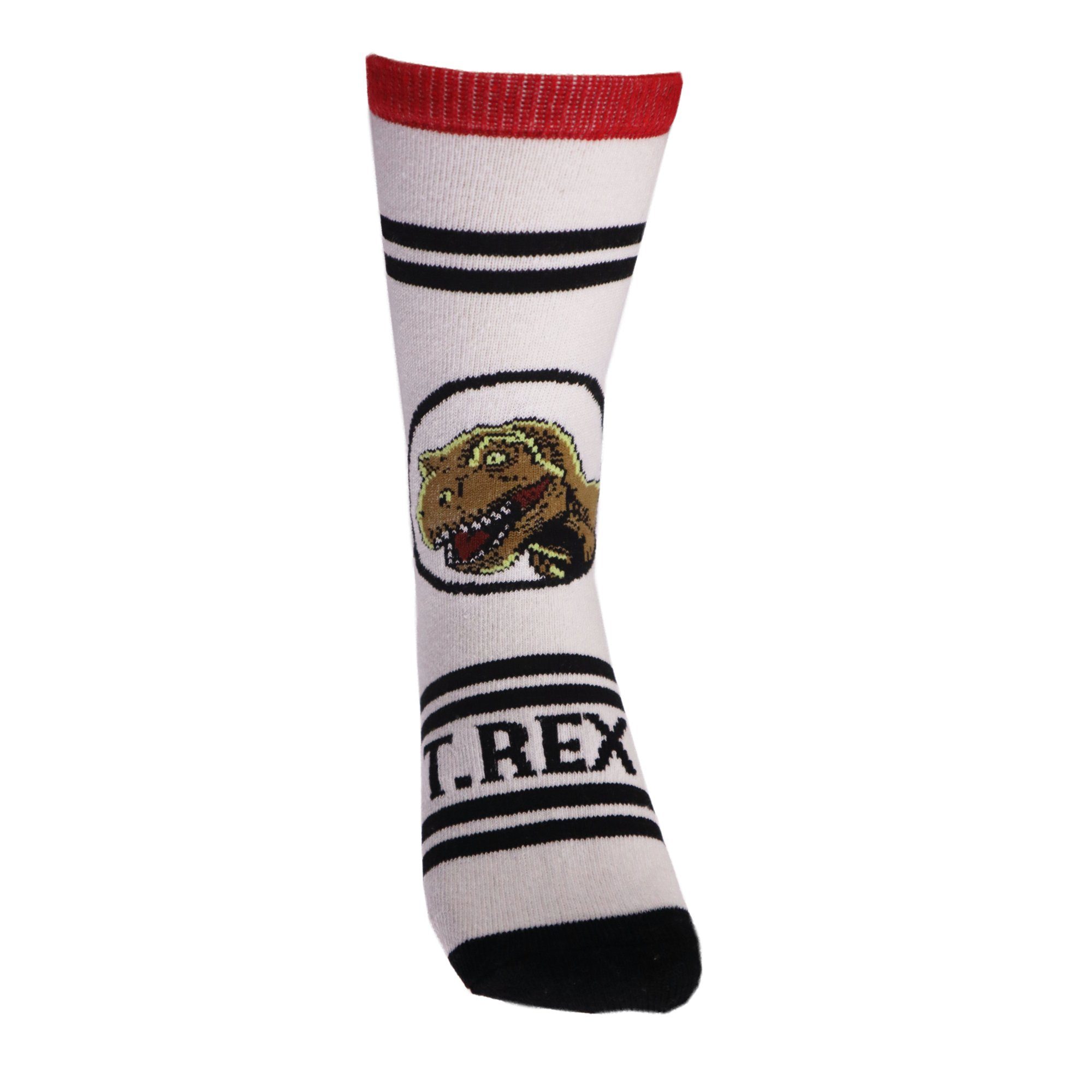 Jurassic World Langsocken Jurassic World T-Rex Jungen lange Socken im 2-er Pack Gr. 27 bis 38