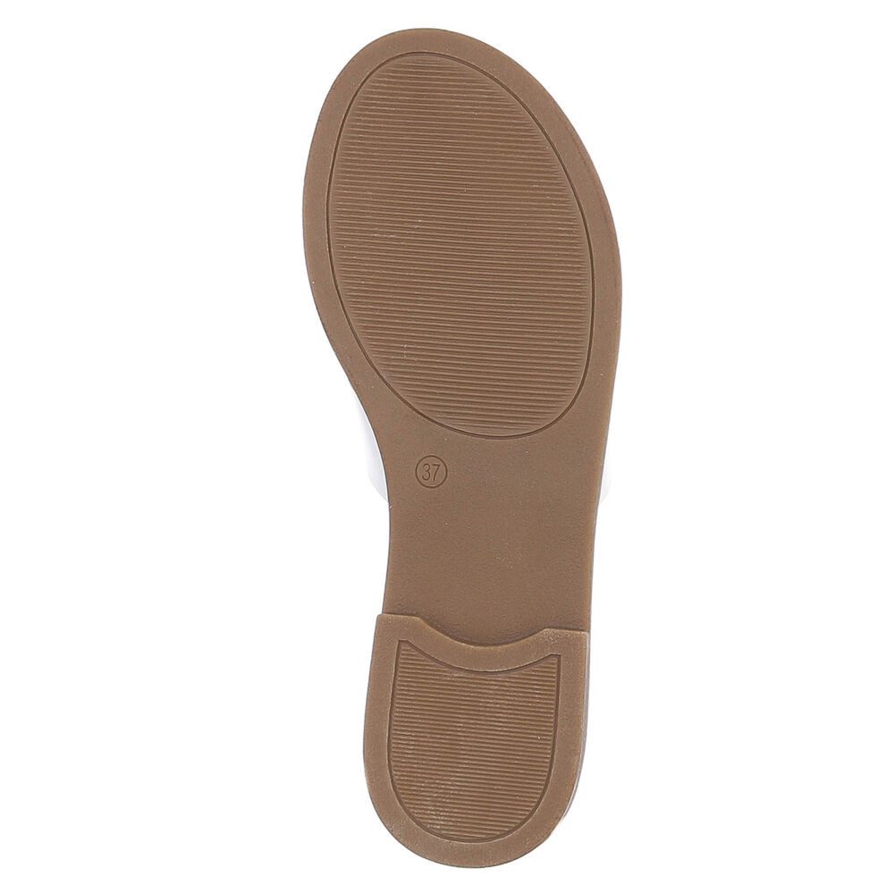 Ital-Design Komfortable Damensandalen mit gekreuzten Riemen für Freizeit Pantolette (91409263) Blockabsatz Pantoletten in Blau