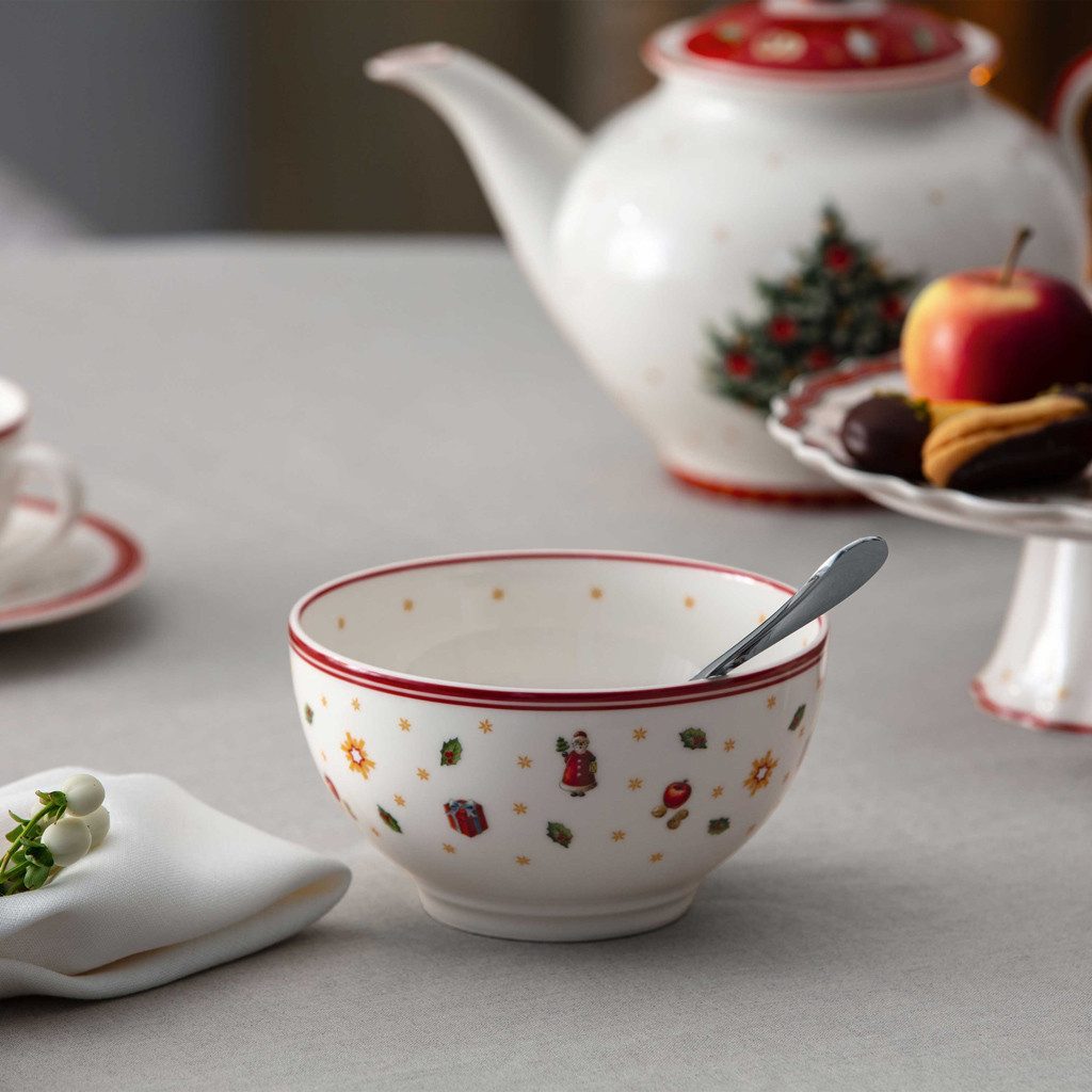 Villeroy & Boch Müslischale Toy's Delight Schüssel, 470 ml, Porzellan, (1-tlg), Premium Porcelain, mikrow.- & spülm.sicher, Made in Germany