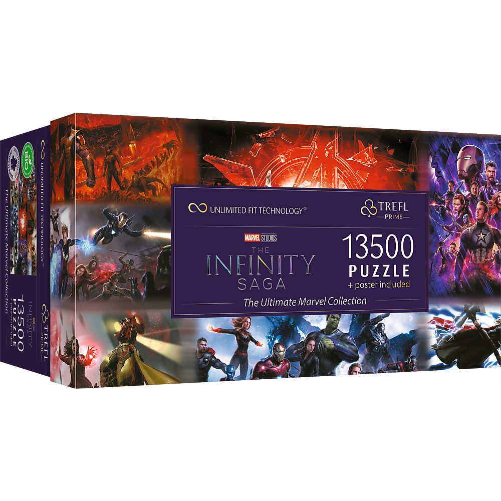 Trefl Puzzle The Ultimate Marvel Collection 13500 Teile Puzzle, 13500 Puzzleteile, Made in Europe
