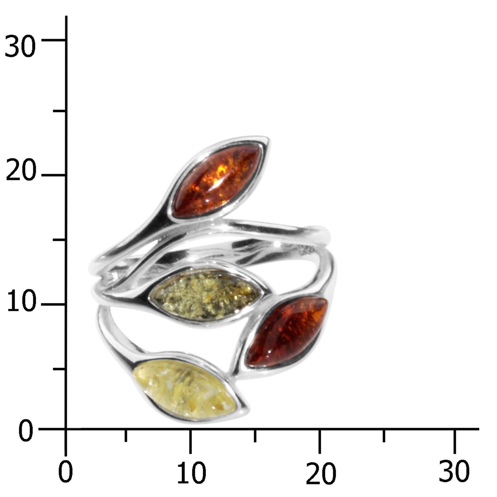 OSTSEE-SCHMUCK Fingerring Ostsee-Schmuck Ring Smilla-Lotta Ring günstig online kaufen