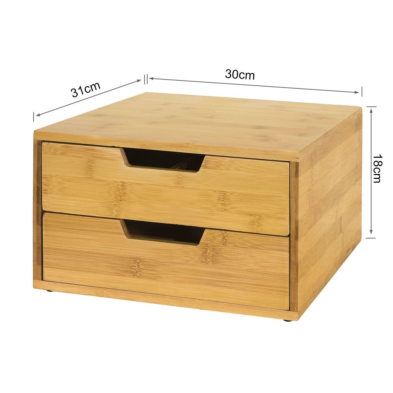 SoBuy Aufbewahrungsbox Schubladenbox Kapselspender Schreibtischorganizer FRG82, Box Kaffeekapsel