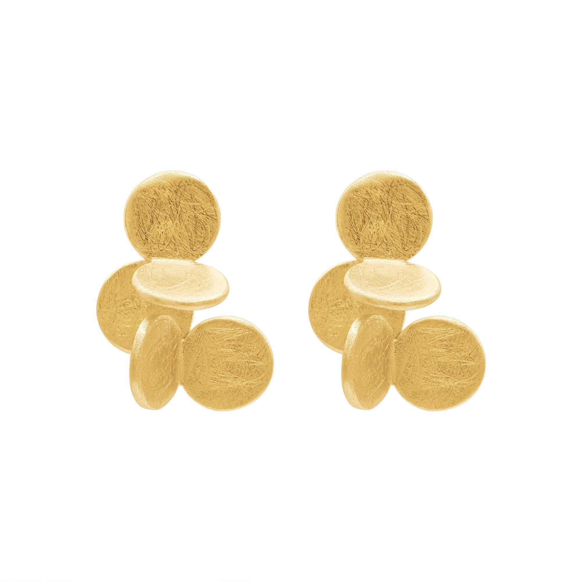 Heideman Paar Ohrstecker Amena goldfarben (Ohrringe, günstig online kaufen