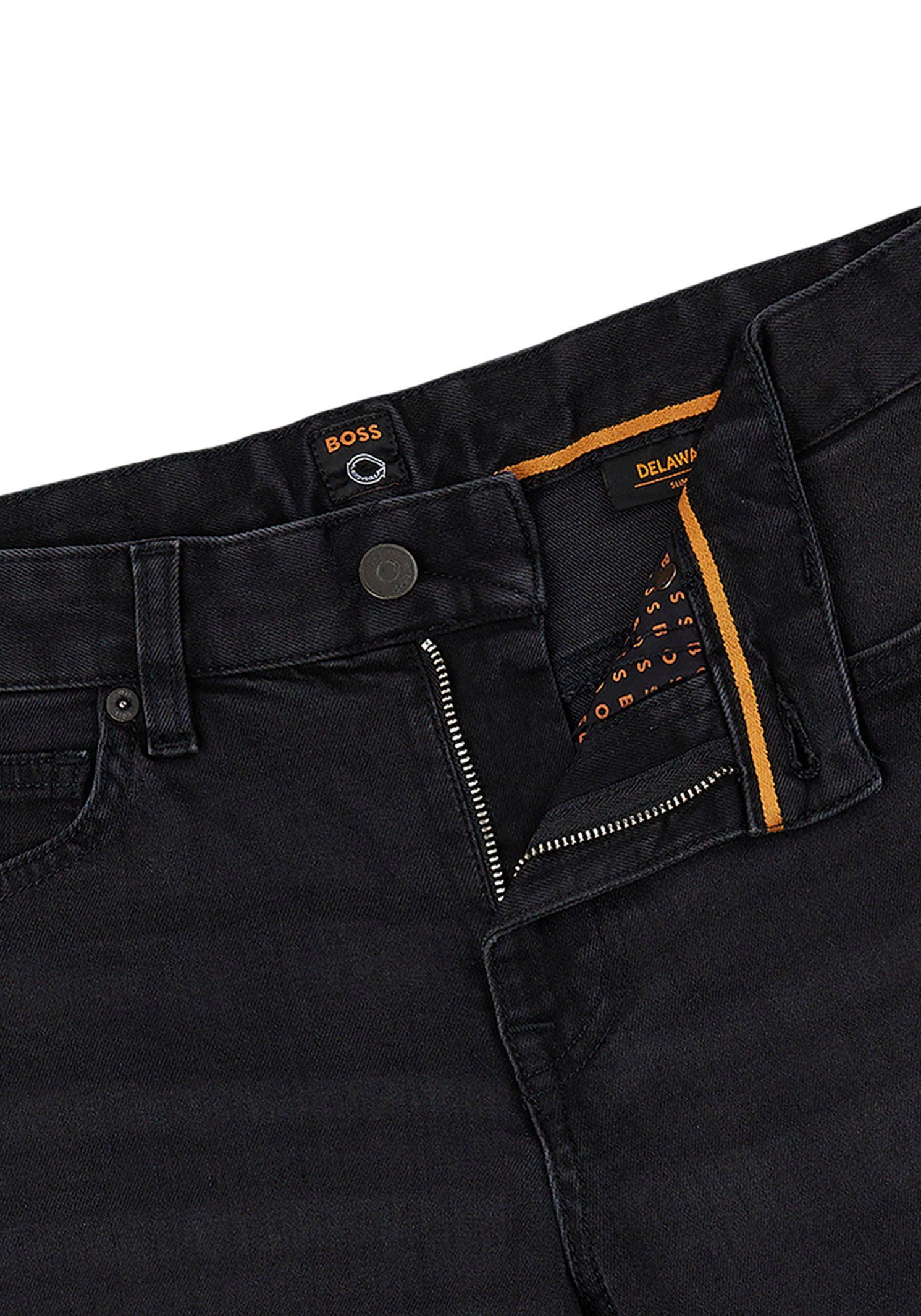Delaware ORANGE Slim-fit-Jeans Super-Stretch-Denim aus BOSS