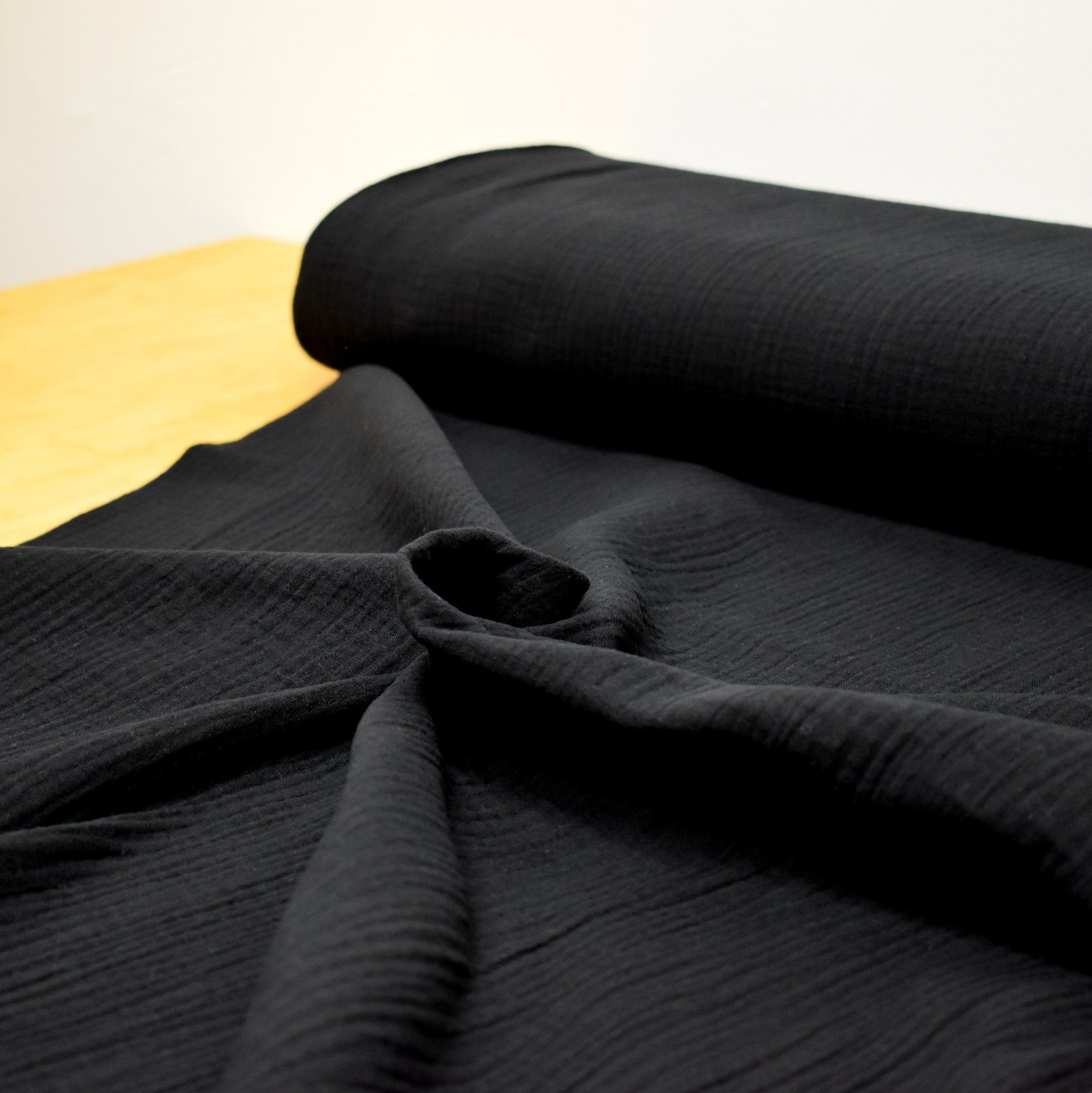 Thumbnail - MAGAM-Stoffe Stoff "Greta", Musselin Stoff Double Gauze uni 100% Baumwolle ÖKO-TEX Meterware 50cm