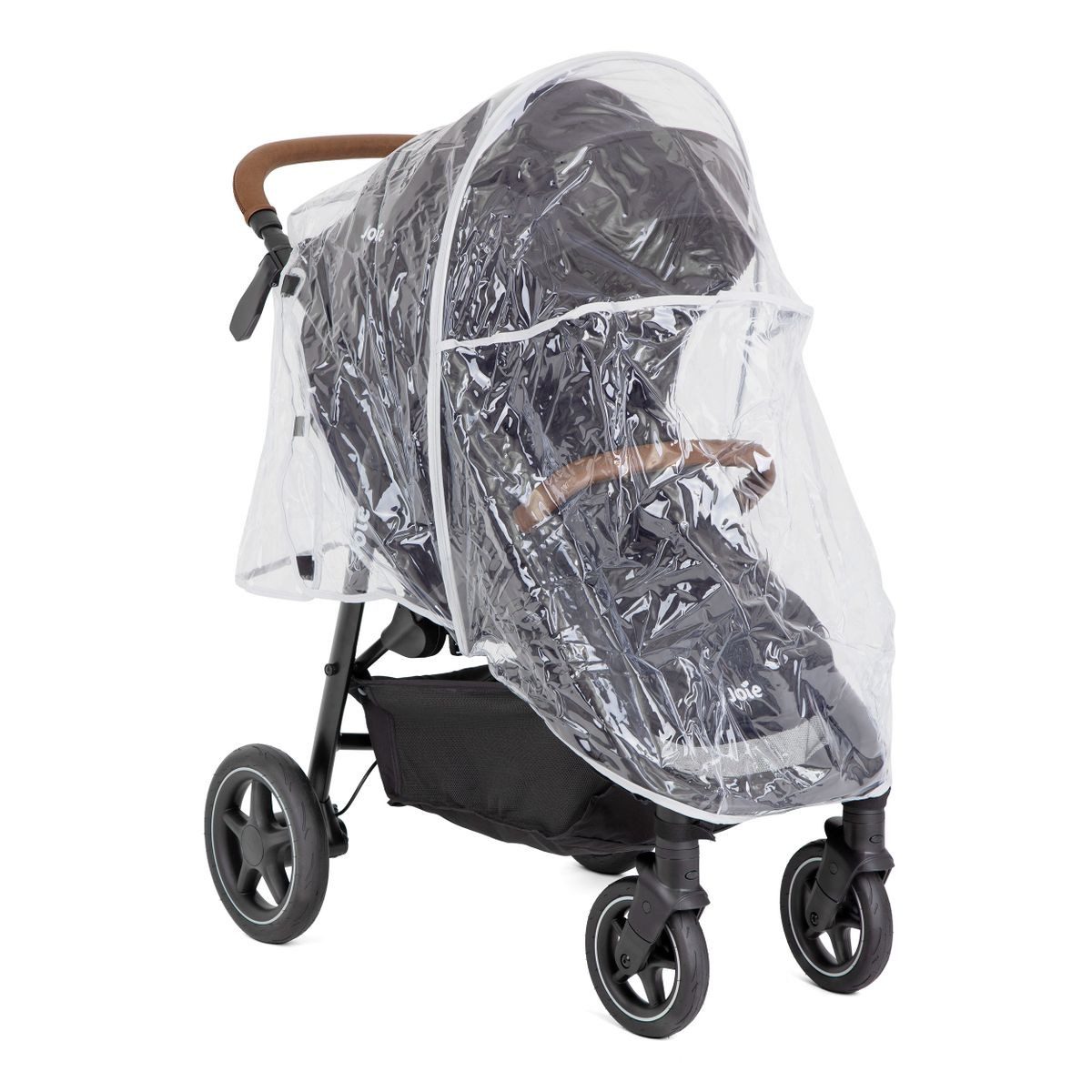 Joie Kinder-Buggy Mytrax Pro - Shale, Sportwagen mit Liegefunktion, Getränkehalter & Regenschutz bis 22 kg