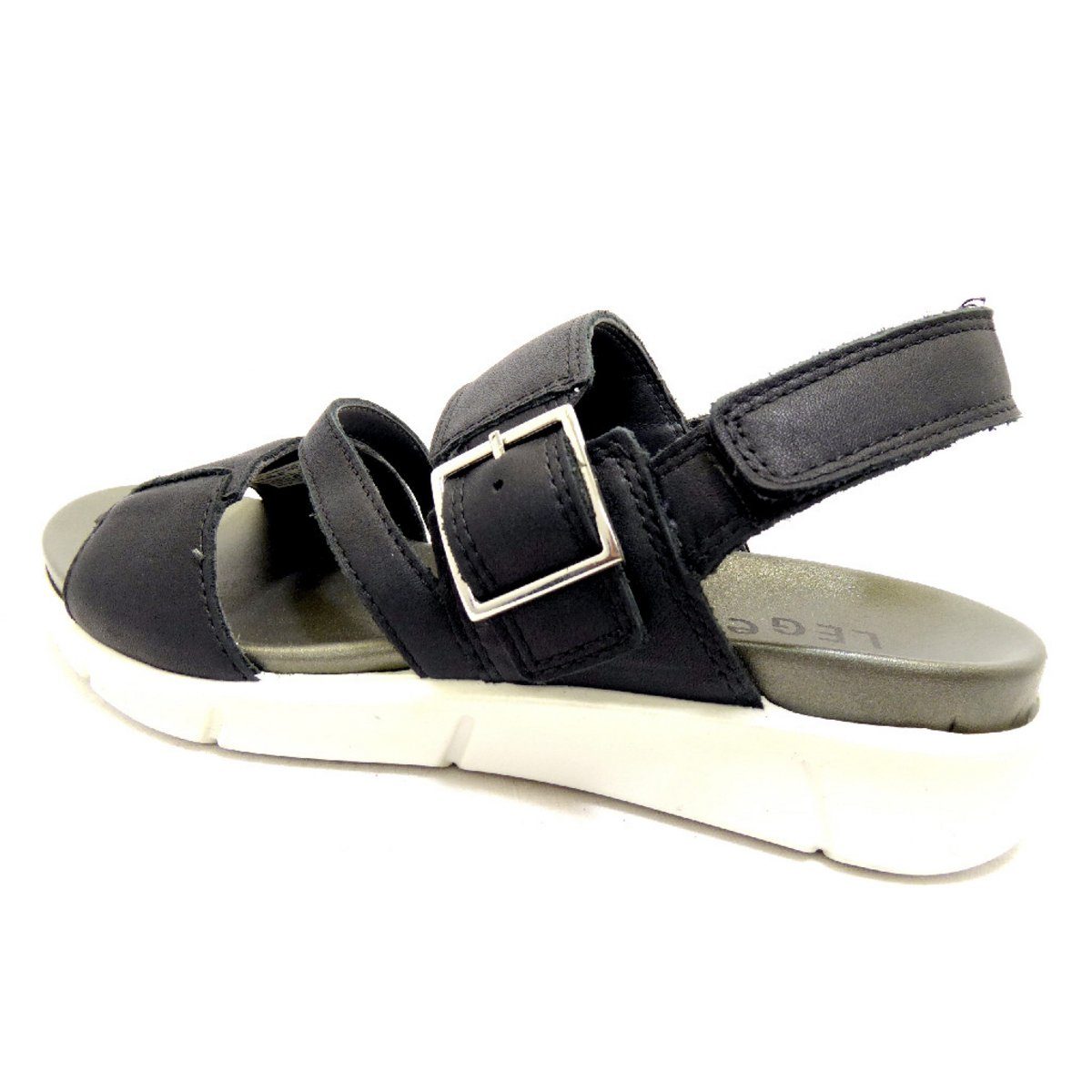 Legero schwarz (1-tlg) Sandale
