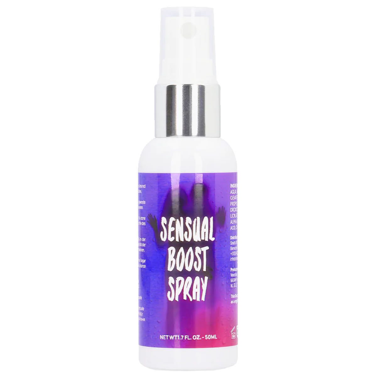 PharmQuests Körperspray Sensual Boost Spray 50ml, 1-tlg., sinnliches Körperspray mit botanischen Extrakten