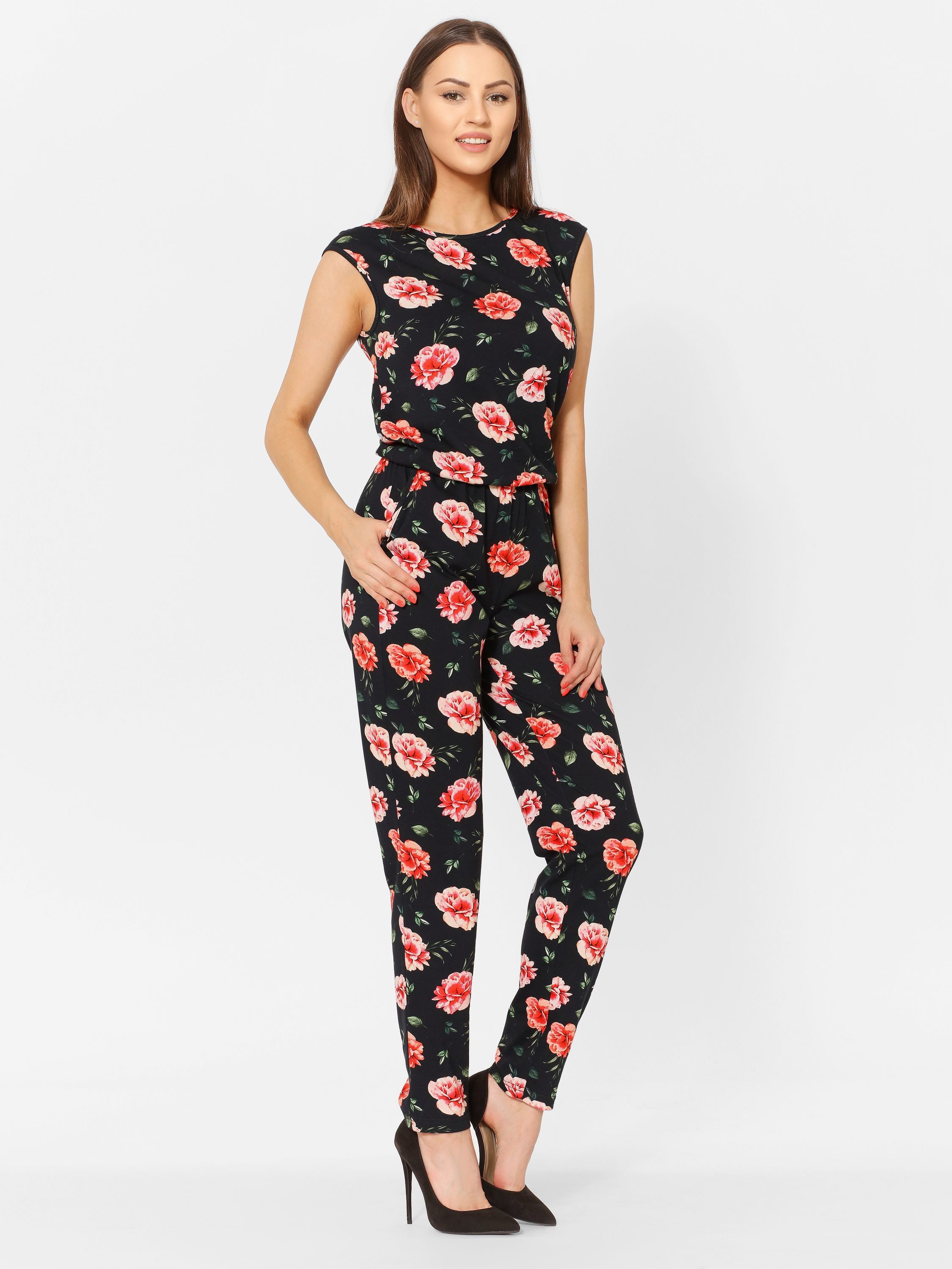 Bellivalini Jumpsuit Jumpsuit Women's Elegant Trouser Suit Playsuit Romper BLV50-211 (2-piece)