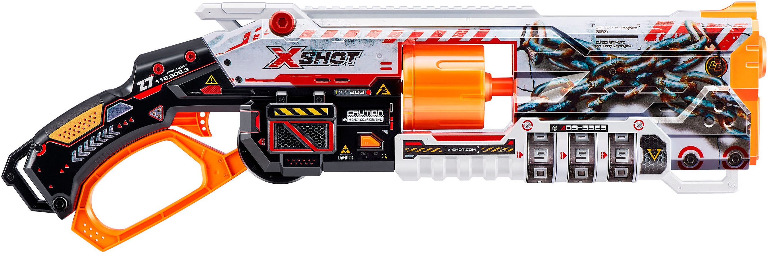 Blaster XSHOT, Skins Lock Blaster mit Darts