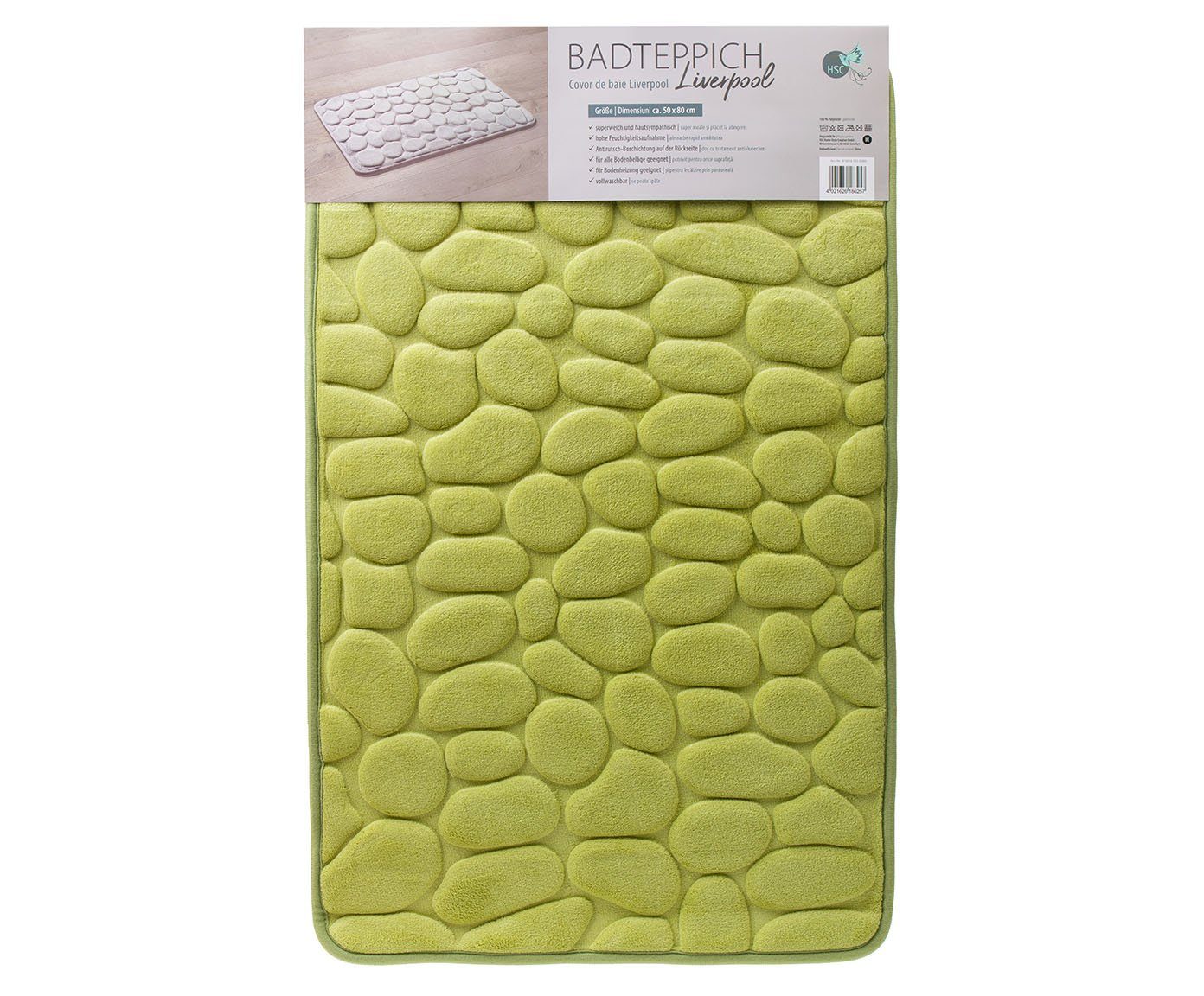 HSC Home-Style-Creation GmbH Schaum-Badematte Liverpool, Höhe günstig online kaufen
