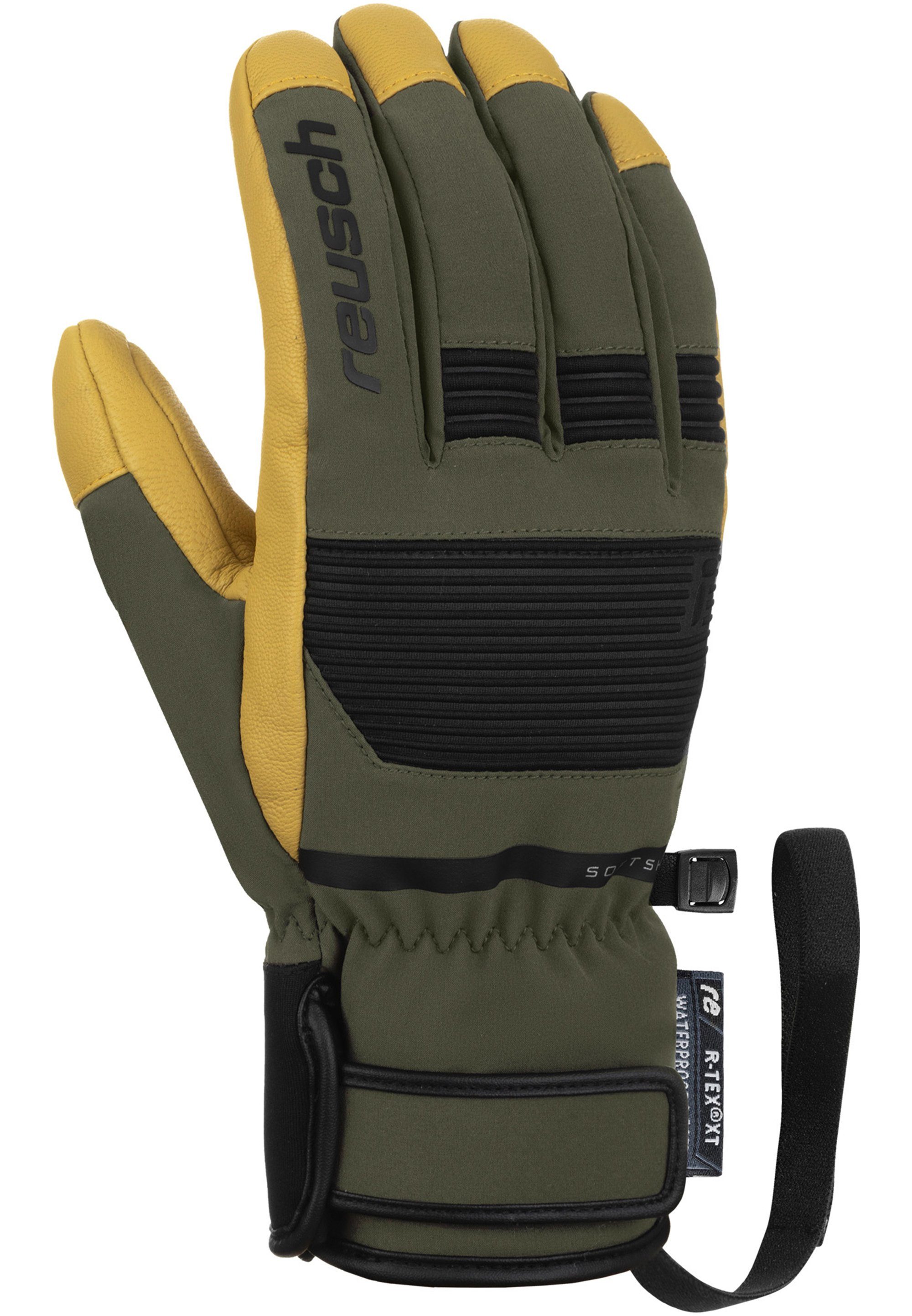 XT sehr R-TEX® olivgrün Skihandschuhe Andy Reusch warm,wasserdicht,atmungsaktiv