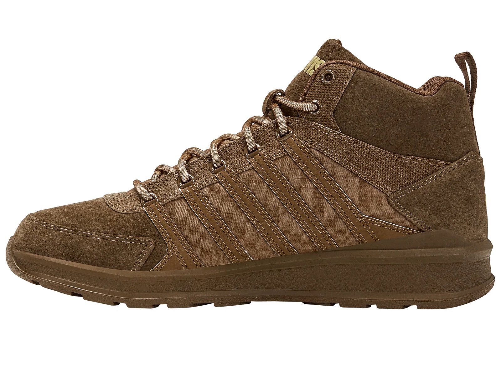 K-Swiss Winterschuhe Vista Trainer Mid Leder bisonbraun Herren Sneaker – Bild 4 von 5
