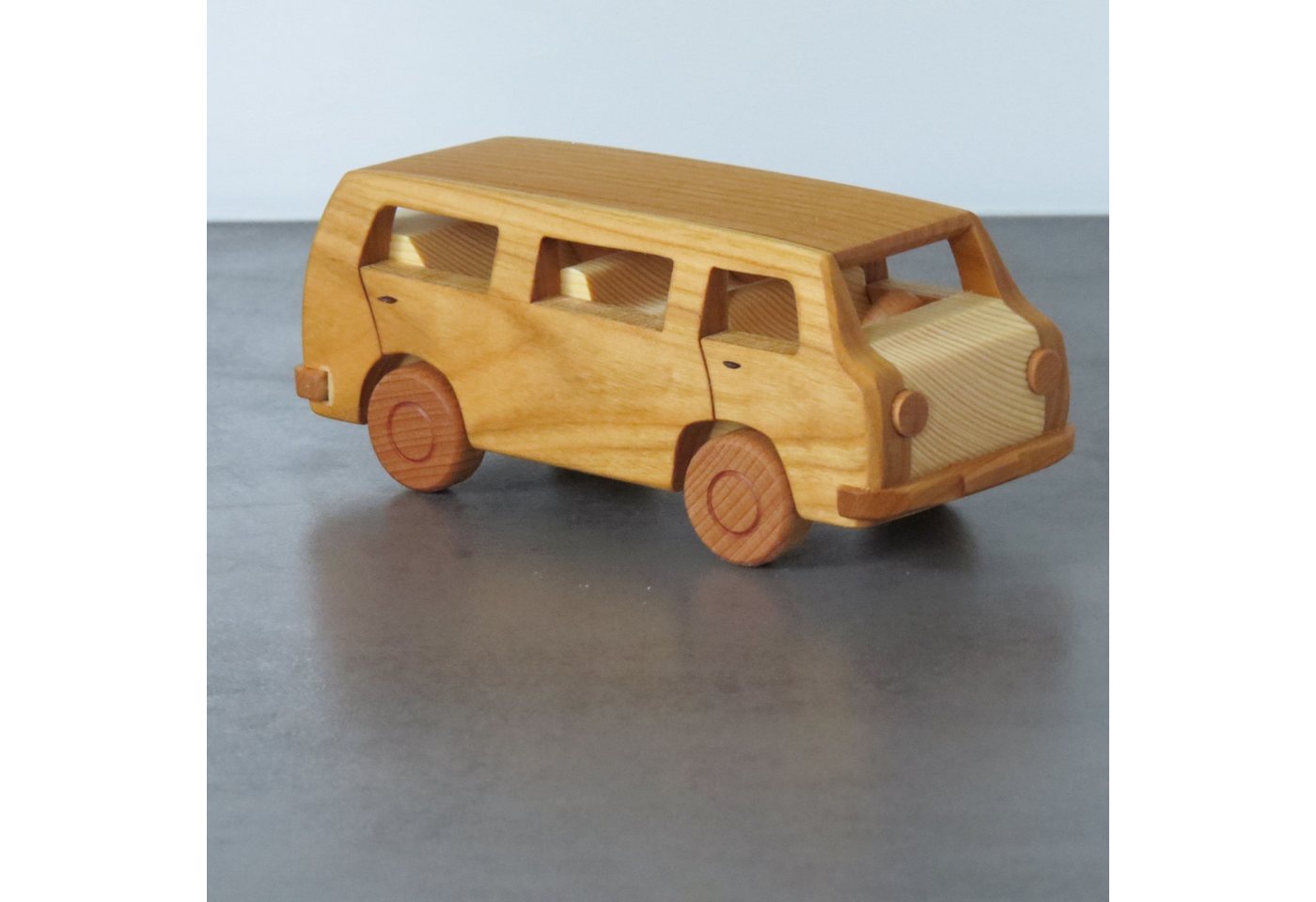 Holzprodukte Spielzeug-Auto Oldtimer Bus Minibus Holzauto Modellauto Auto Holz Groß