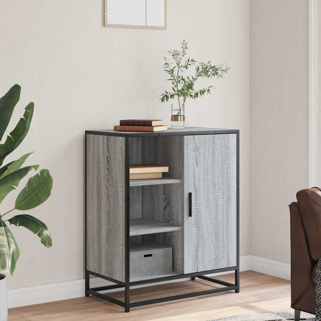 vidaXL Sideboard Sideboard Grau Sonoma 62x35x76 günstig online kaufen