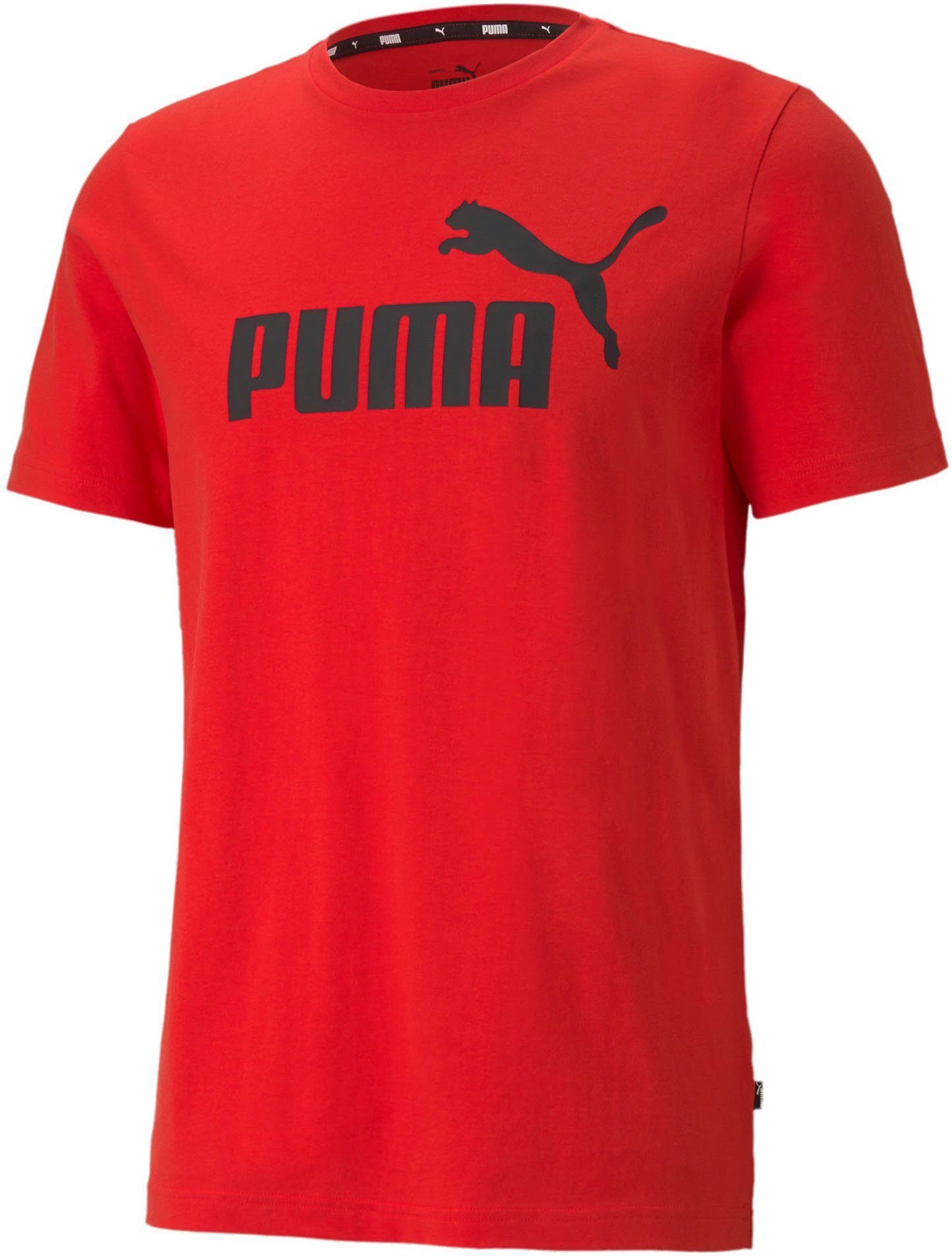 PUMA T-Shirt ESS LOGO TEE Risk Red High