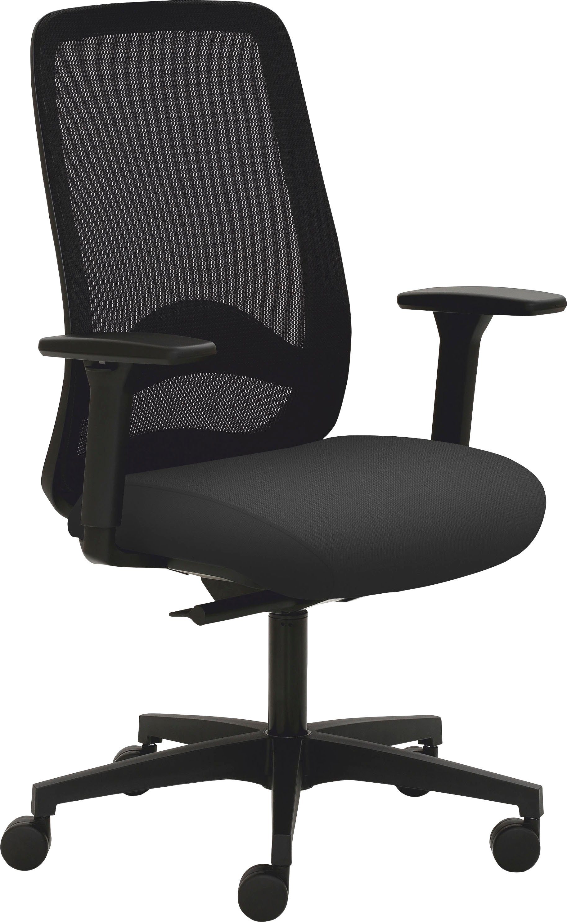 Mayer Sitzmöbel Drehstuhl 2228, 3D Armlehnen, Sitztiefenverstellung Schwarz | Schwarz
