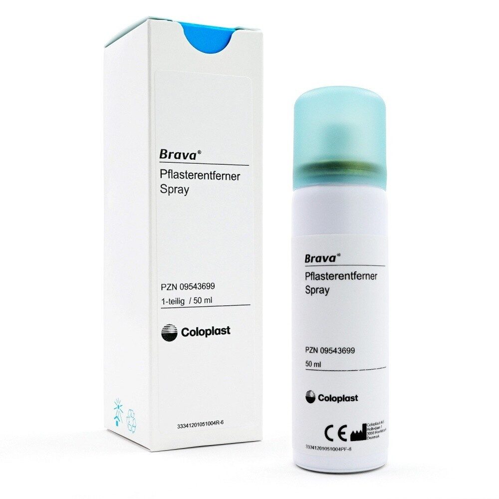 Coloplast Hautpflege-Set BRAVA Pflasterentferner Spray 50ml