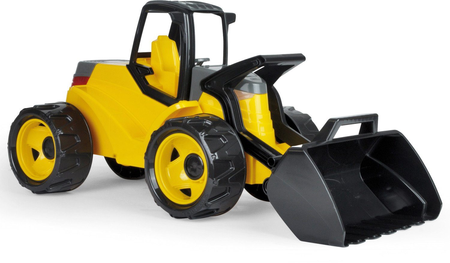Lena® Spielzeug-Radlader Giga Trucks, Aufsitz-Schaufellader Pro, Made in Europe