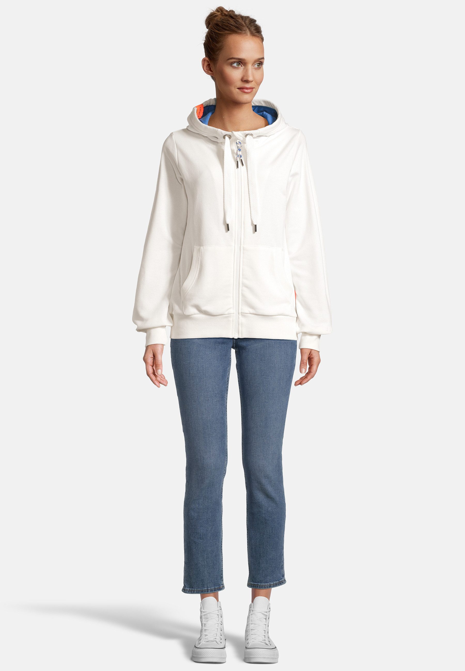 salzhaut Sweatjacke PANNEMESS Damen Oversized weiche, günstig online kaufen