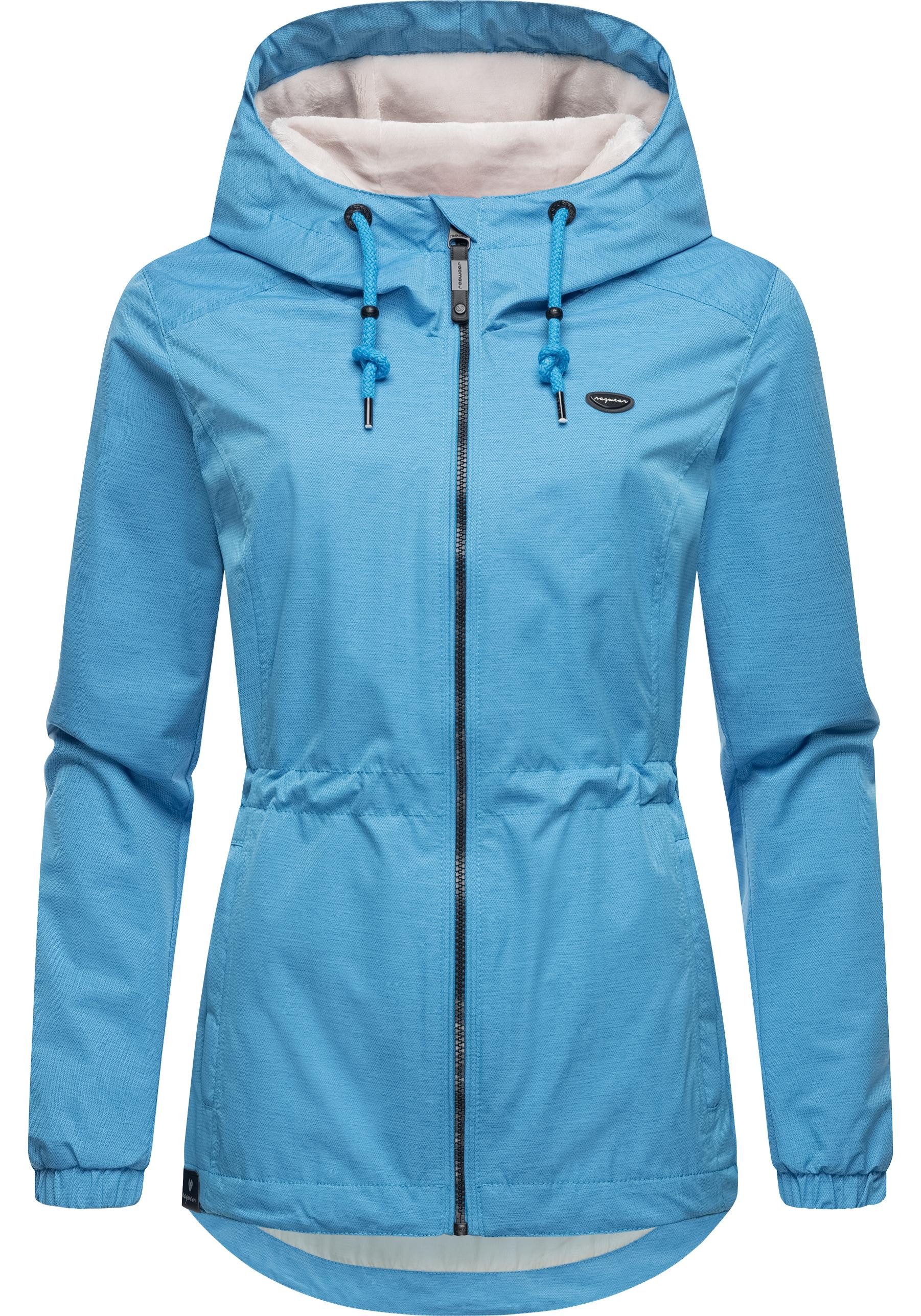 Ragwear Outdoorjacke Dankka Tech Stylische Damen Übergangsjacke aus wasserdichtem Material