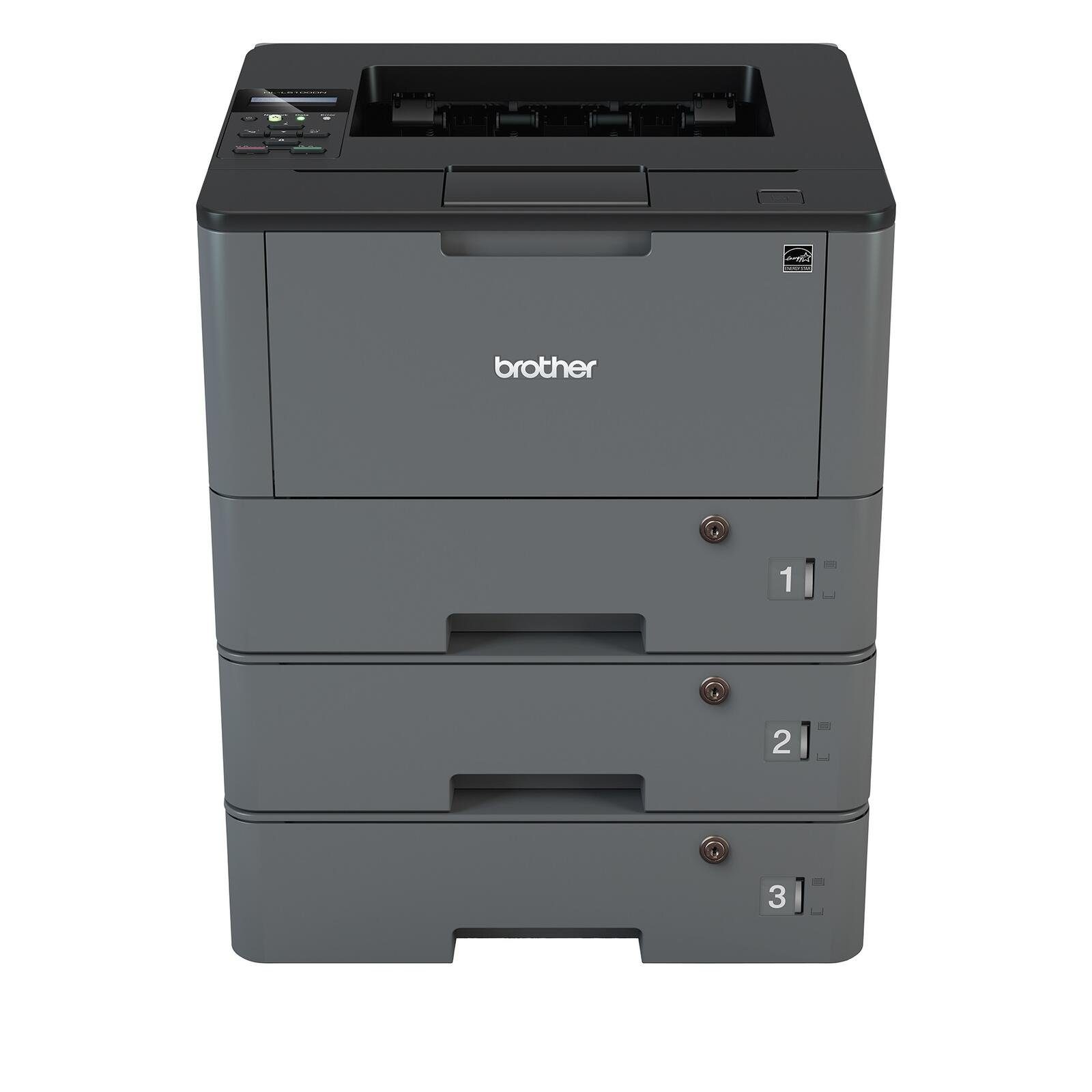 Brother Brother HL-L5100DNTT abschließbar Laserdrucker, (kein WLAN, automatischer Duplexdruck)