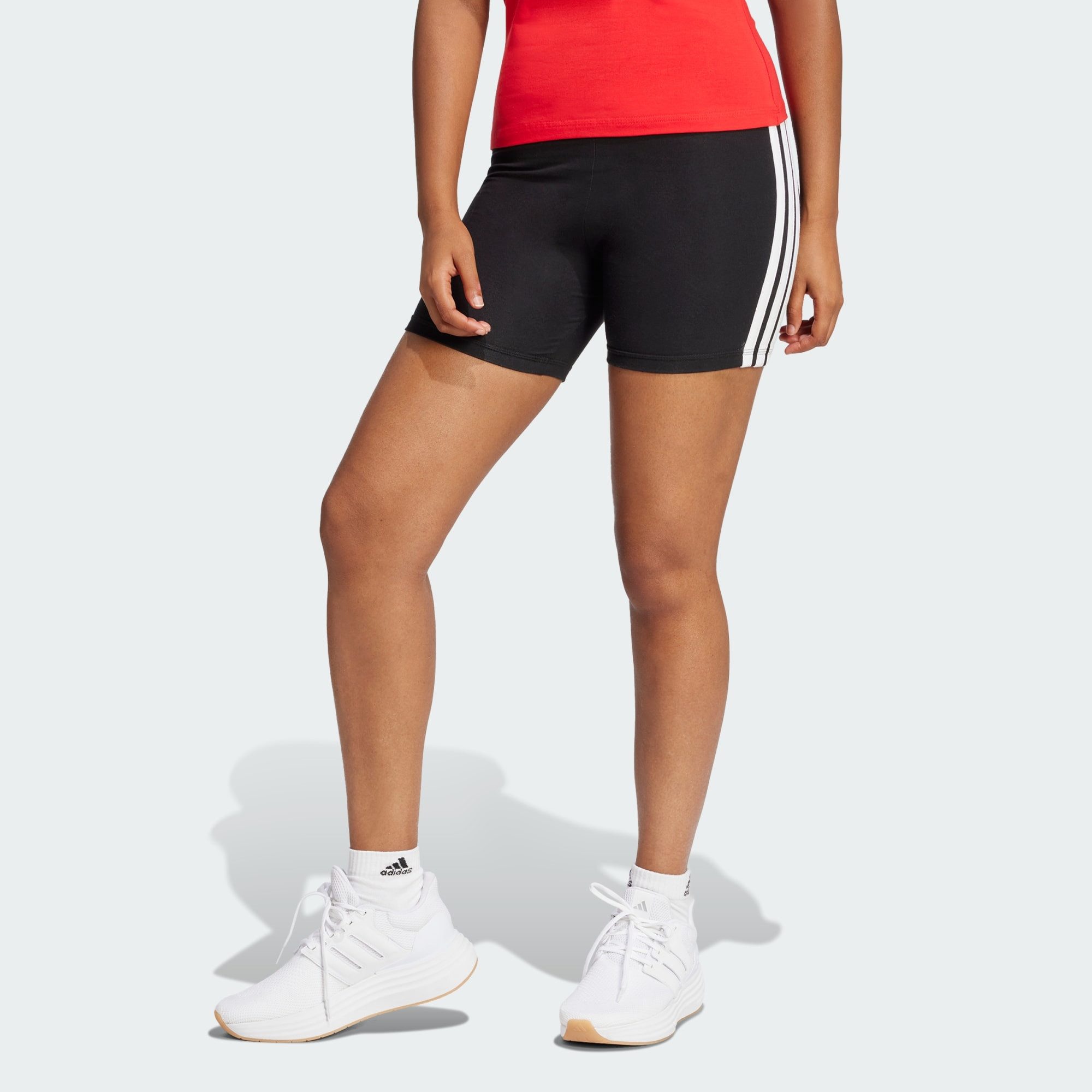 adidas Sportswear Shorts ESSENTIALS 3-STREIFEN HIGH günstig online kaufen