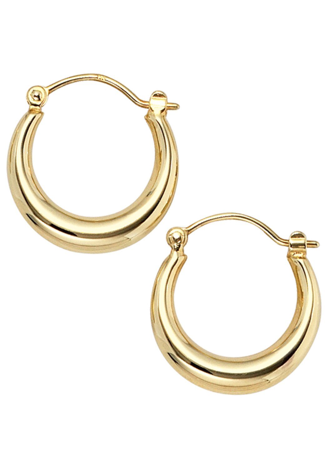 JOBO Paar Creolen, rund 333 Gold günstig online kaufen