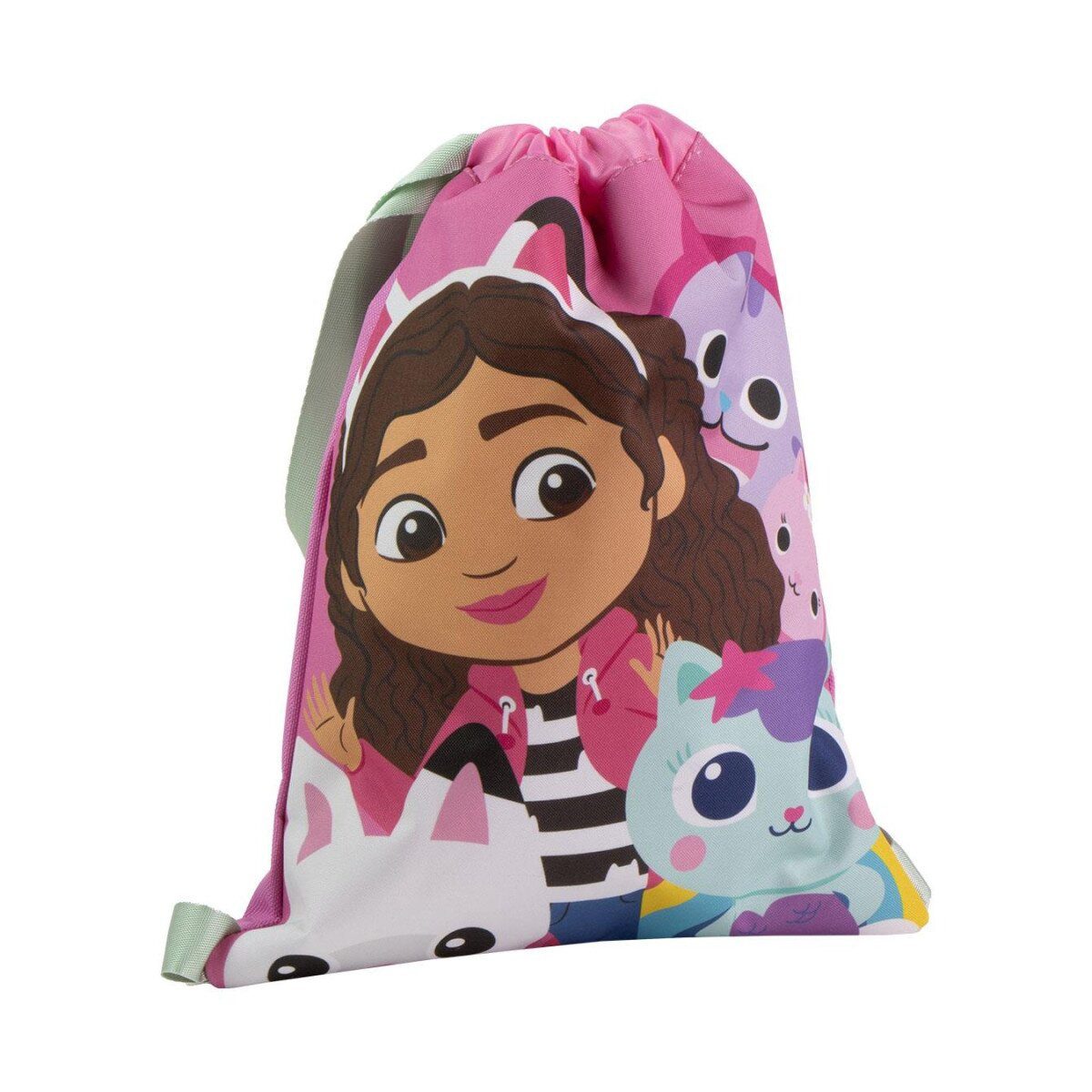 Turnbeutel Gabby’s Dollhouse Turnbeutel 33cm Rucksack für Kinder