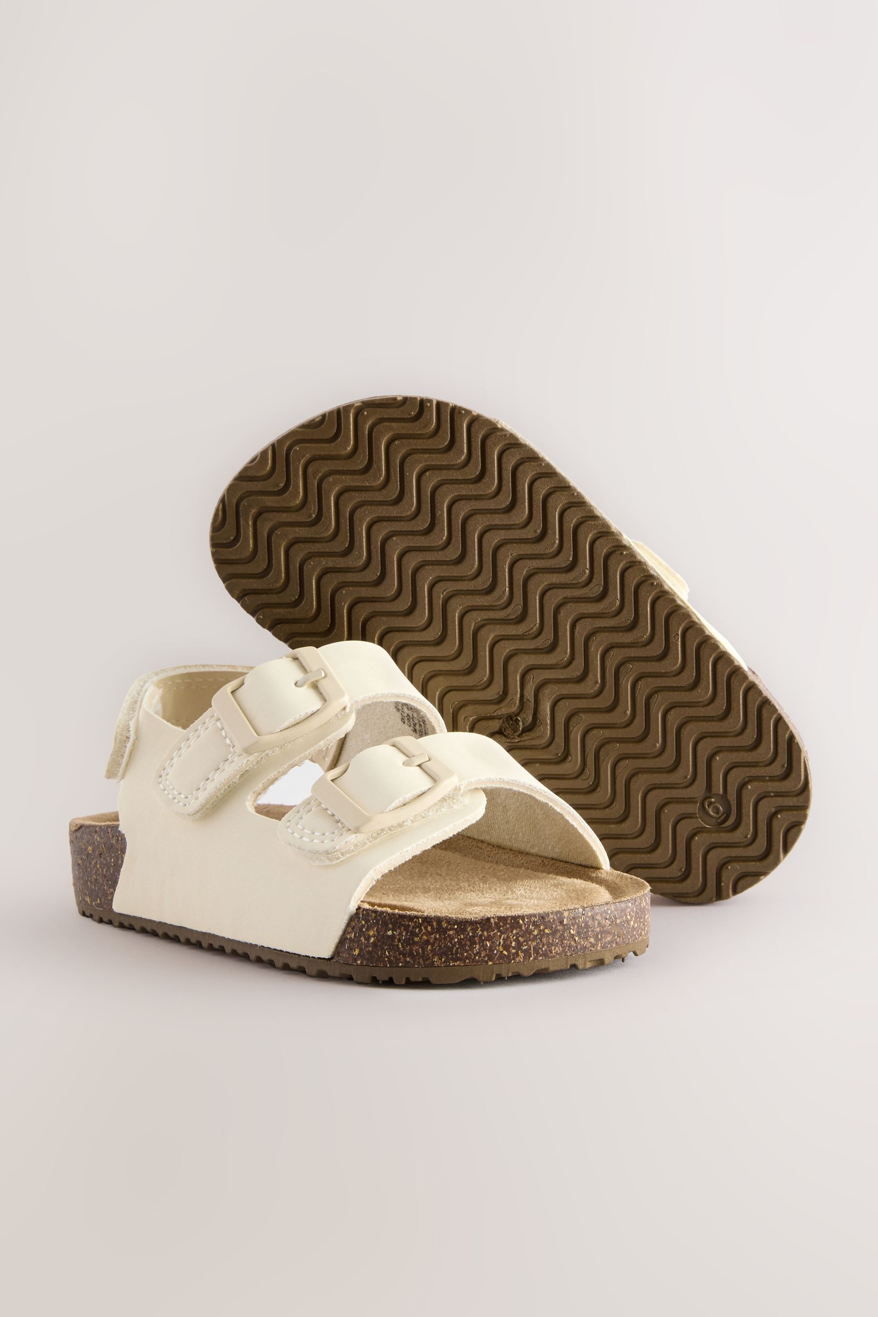 Next Sandalen mit Doppelschnalle und Fußbett, günstig online kaufen